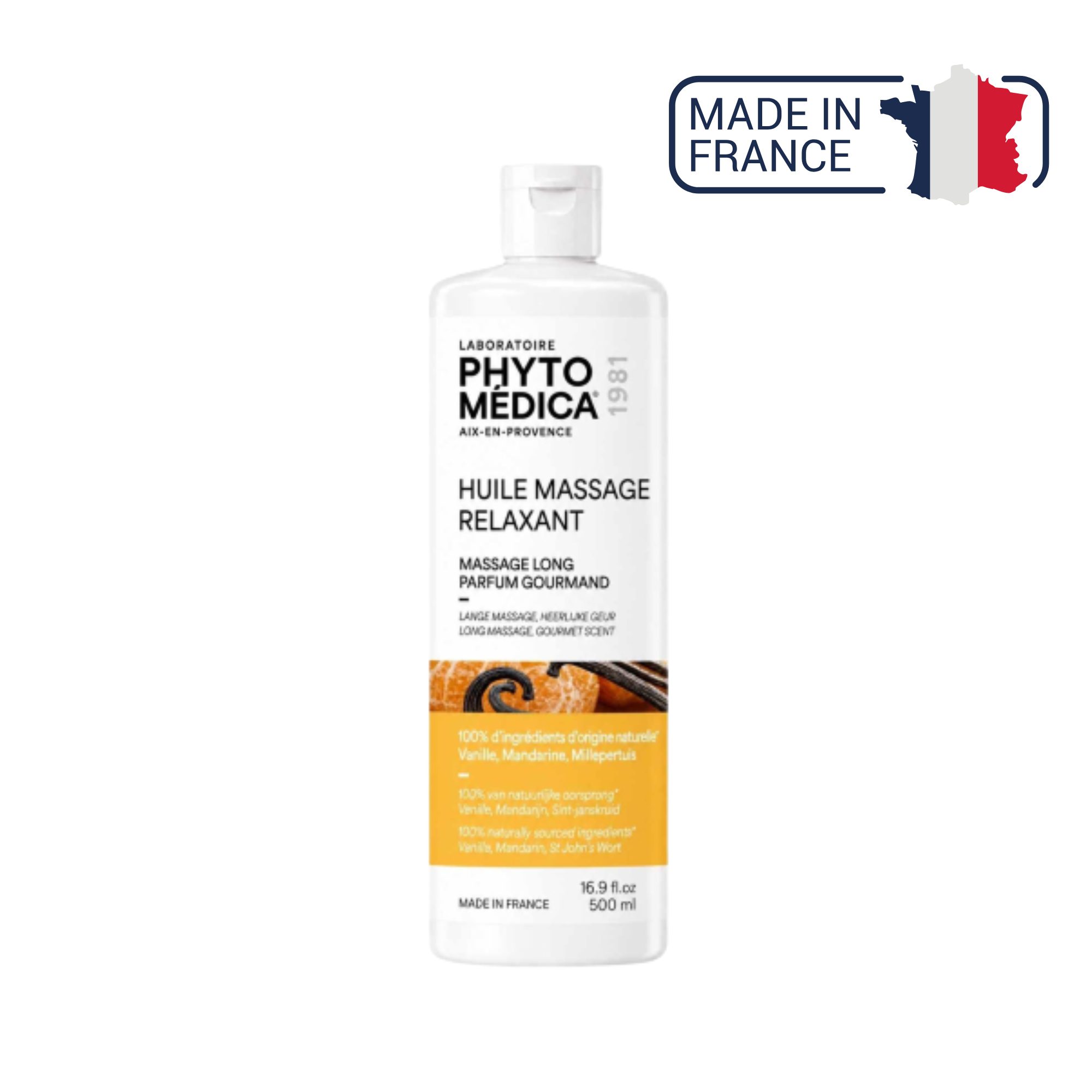 Huile riche de Massage Relaxant - 500 ml - Phytomedica