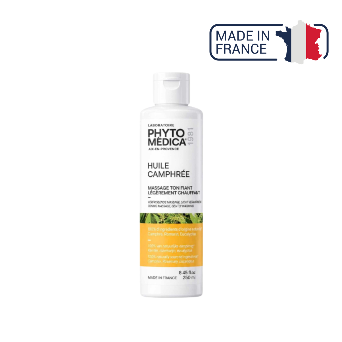 Huile sèche de Massage - Camphrée - deux contenances - Phytomedica - My Médical