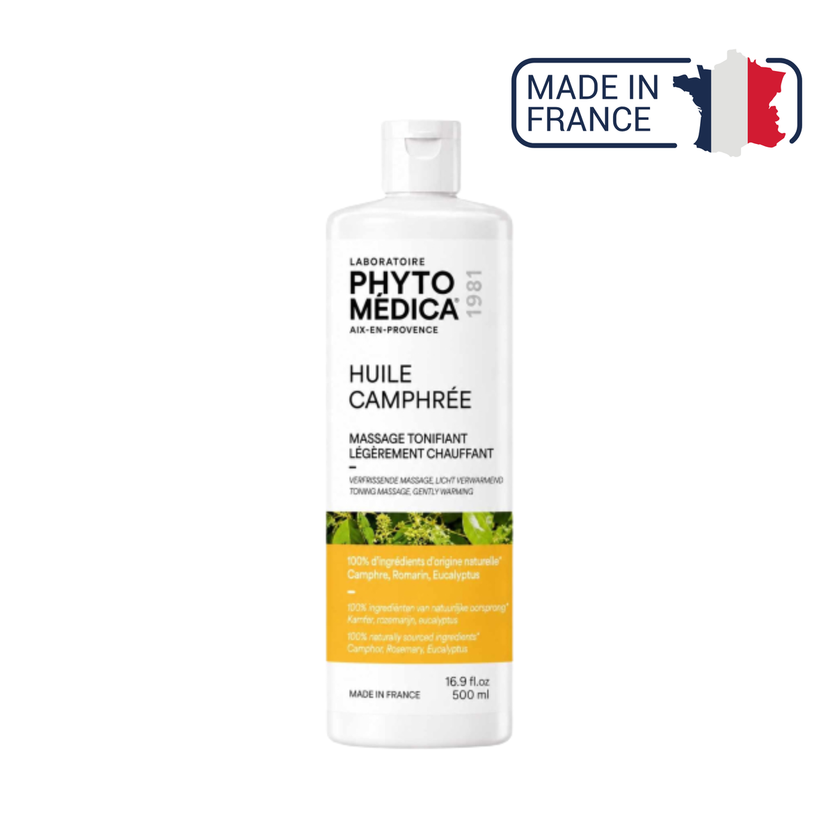 Huile sèche de Massage - Camphrée - deux contenances - Phytomedica - My Médical