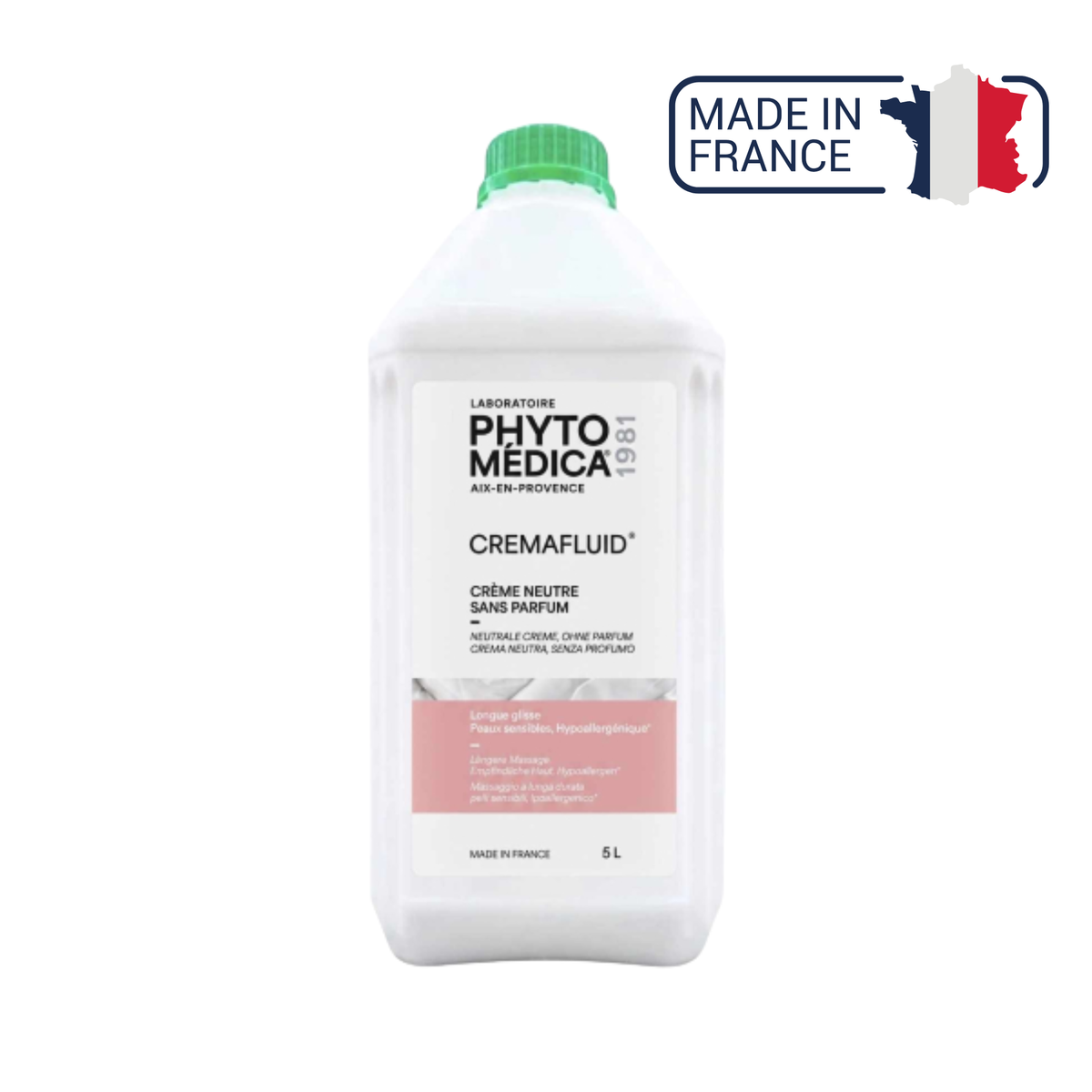 Crémafluid® - Crème de massage neutre hypoallergénique - non parfumée - Phytomedica