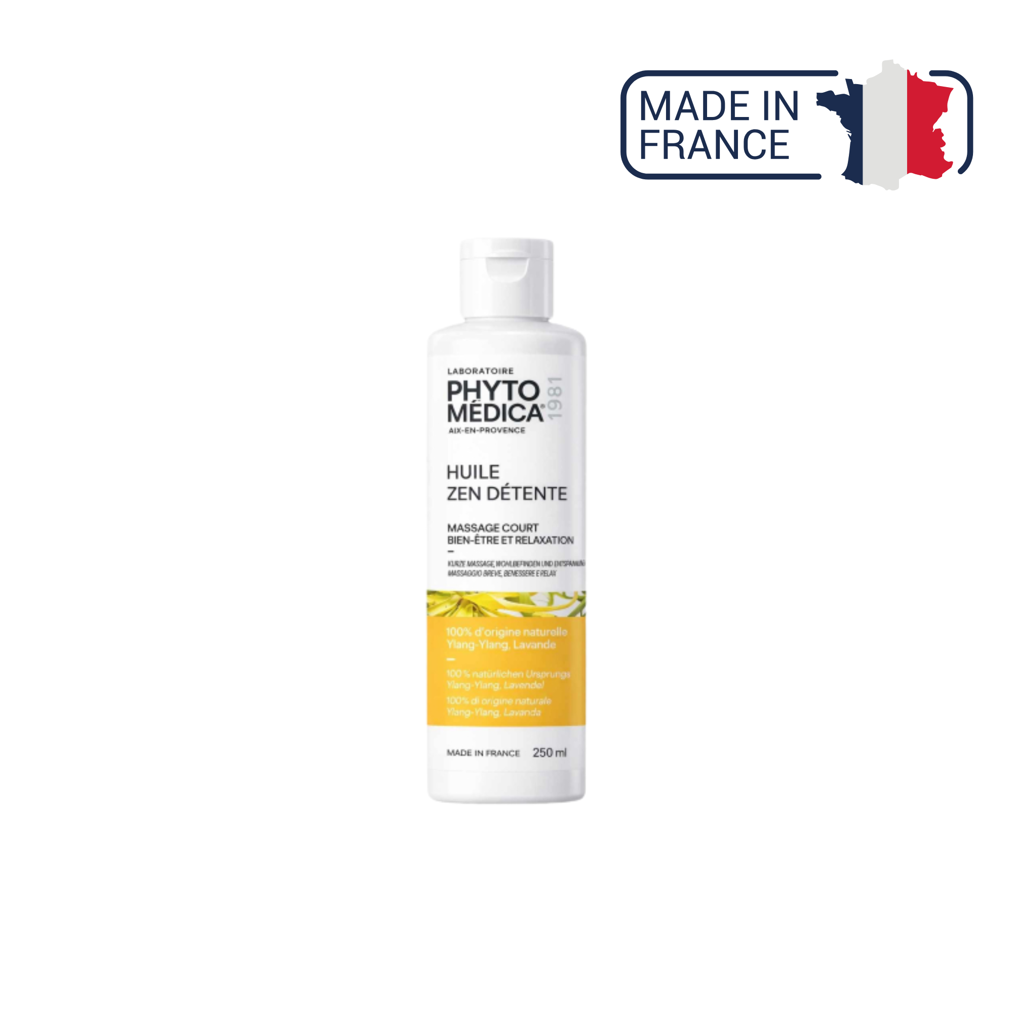 Huile sèche massage Zen-Détente - deux contenances - Phytomedica