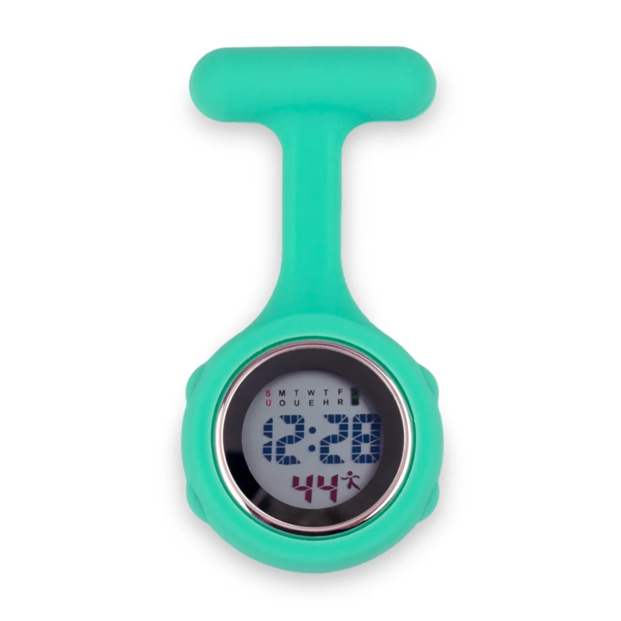 Montre digitale en silicone - attache épingle de sécurité - Plusieurs coloris - My Blouse