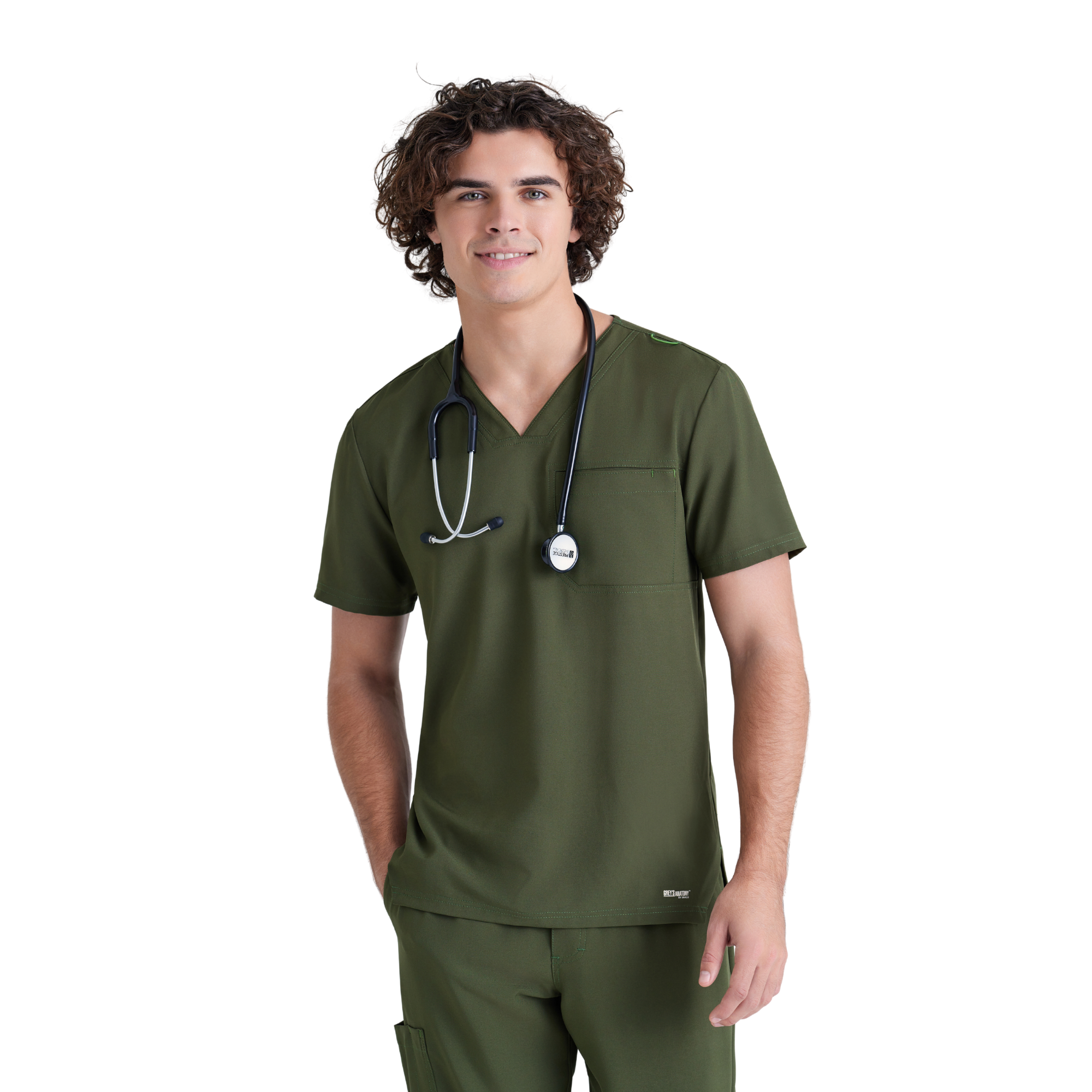 Journey Top - Tunique médicale polyvalente - Homme - Grey’s Anatomy Evolve GREYS ANATOMY EVOLVE
