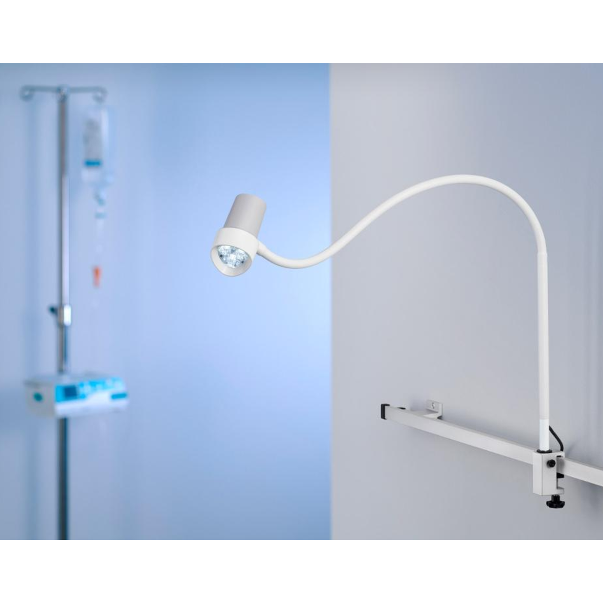 Lampe d'examen - Bras fixe ou flexible - 50 000 lux - Halux N50 - Waldmann