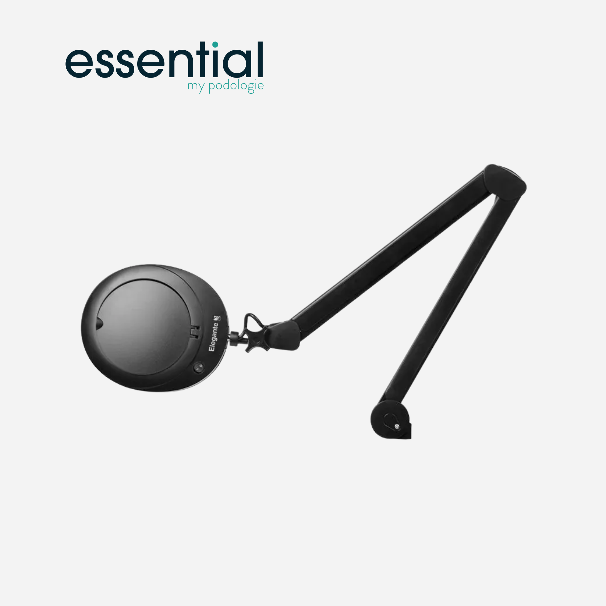 Lampe loupe Elegante 6025 avec trépied - Blanc ou noir - Essential by My Podologie