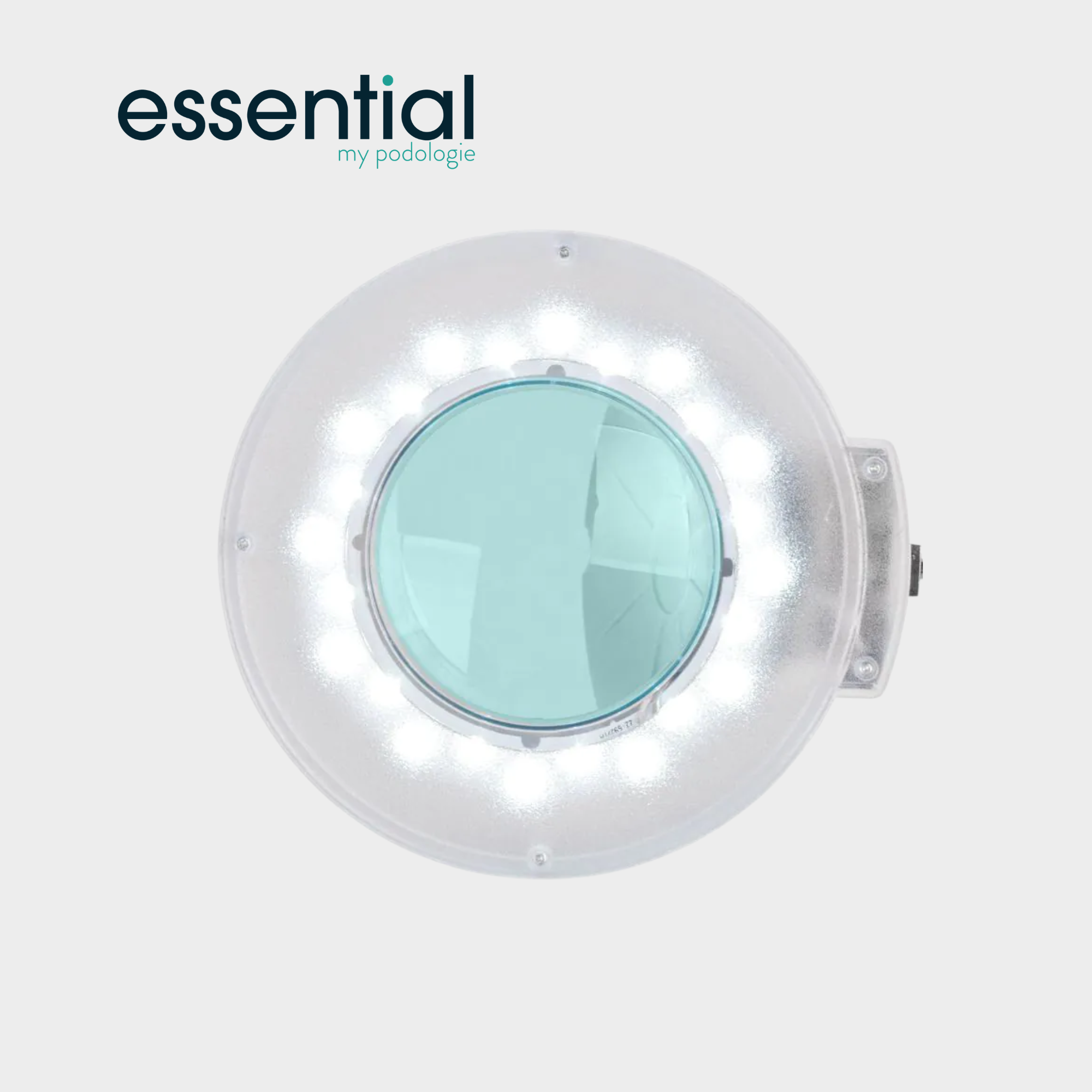 Lampe loupe articulée LED S5 avec trépied - blanc - Essential by My Podologie