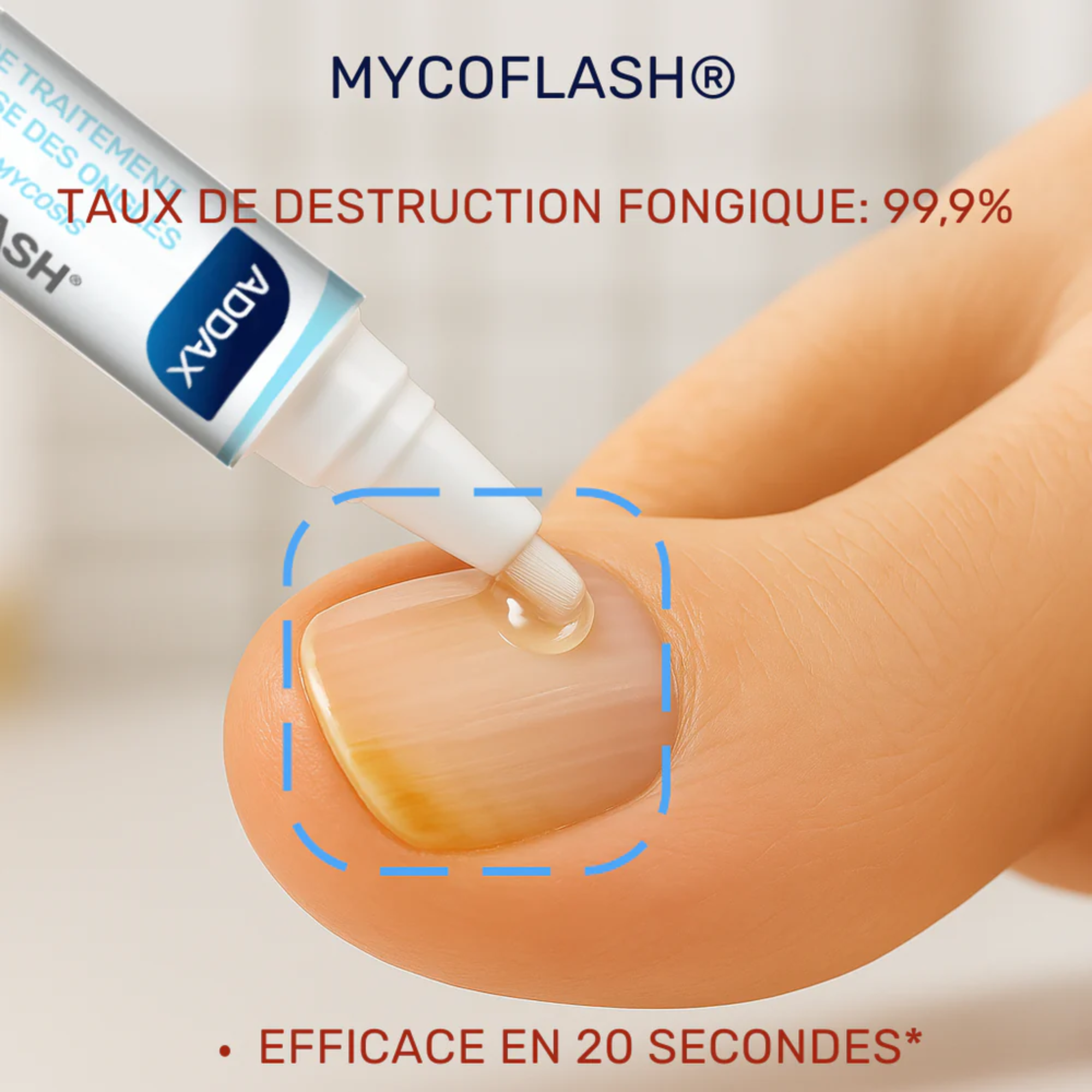 MYCOFLASH® Pen - Nail Fungus Treatment - 4 ml - Addax Laboratory 