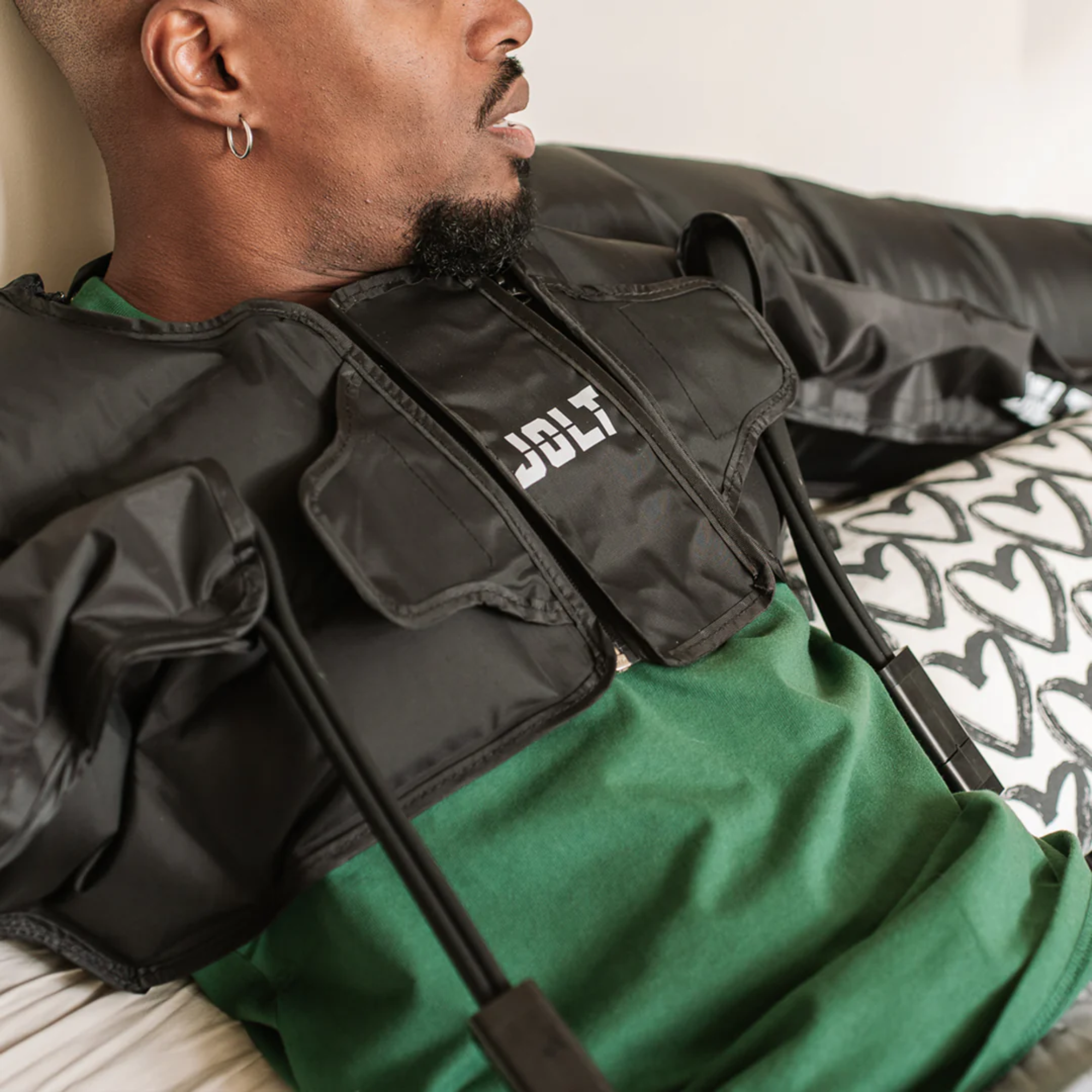 Manchon de pressotherapie bras, épaules, pectoraux - Jolt Wings Duo