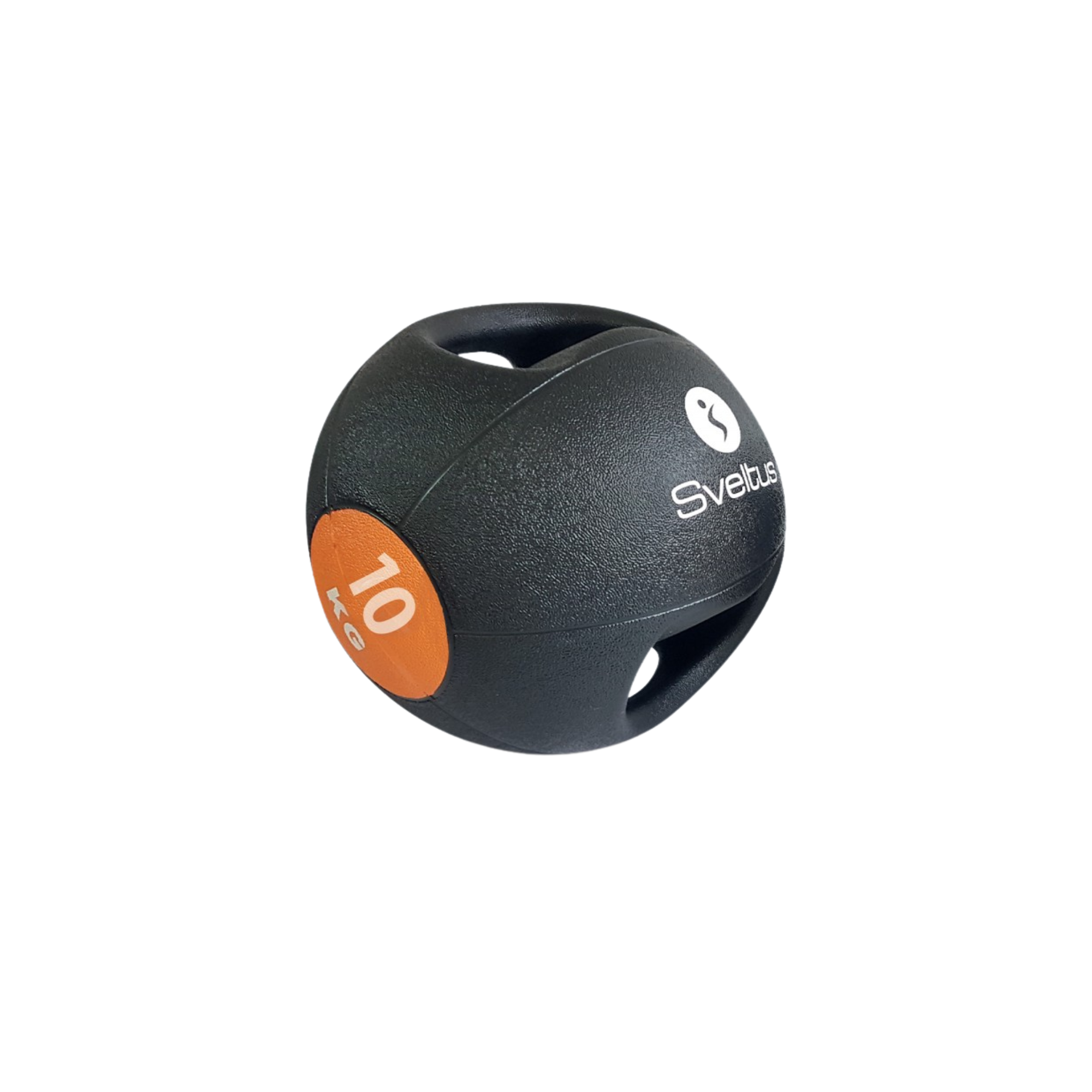Medicine Ball Rubber avec Poignées - Ø 23/27 cm - Plusieurs poids - Sveltus