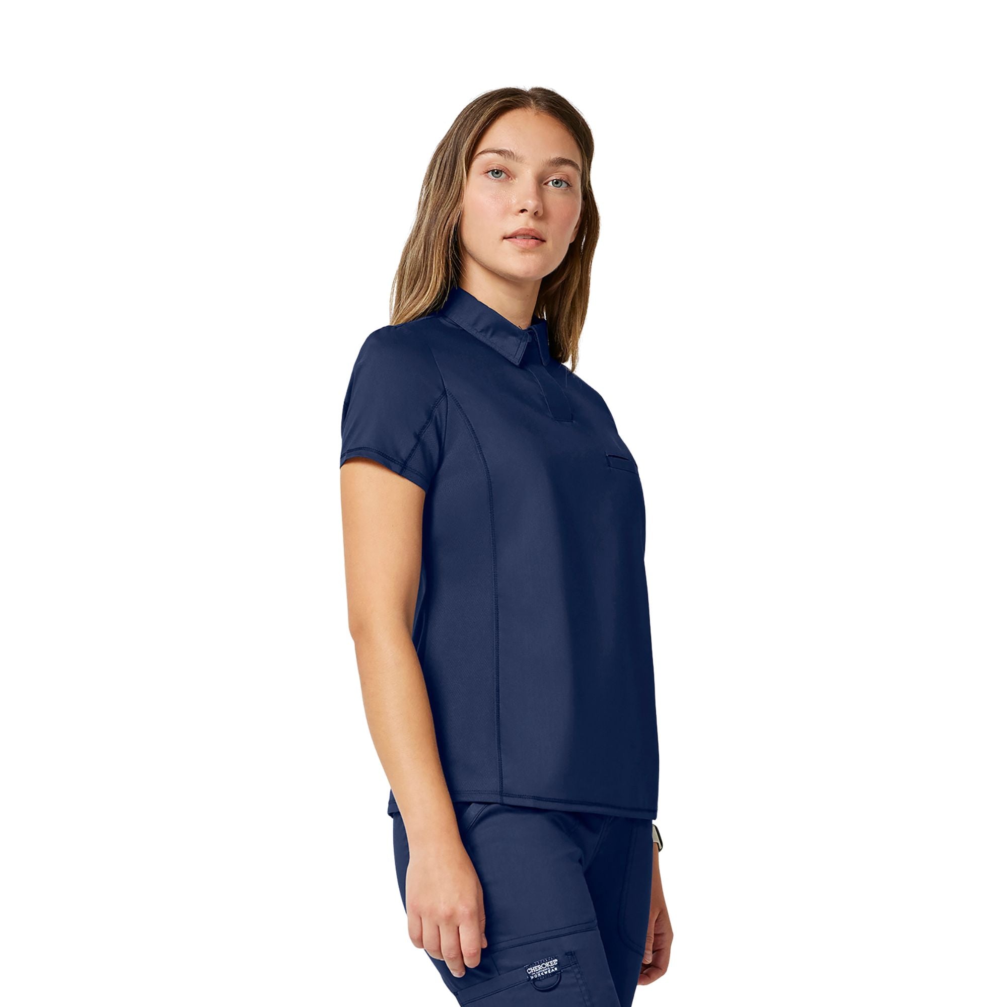 Messanges - Polo médical - 70 cm - Femme - Cherokee