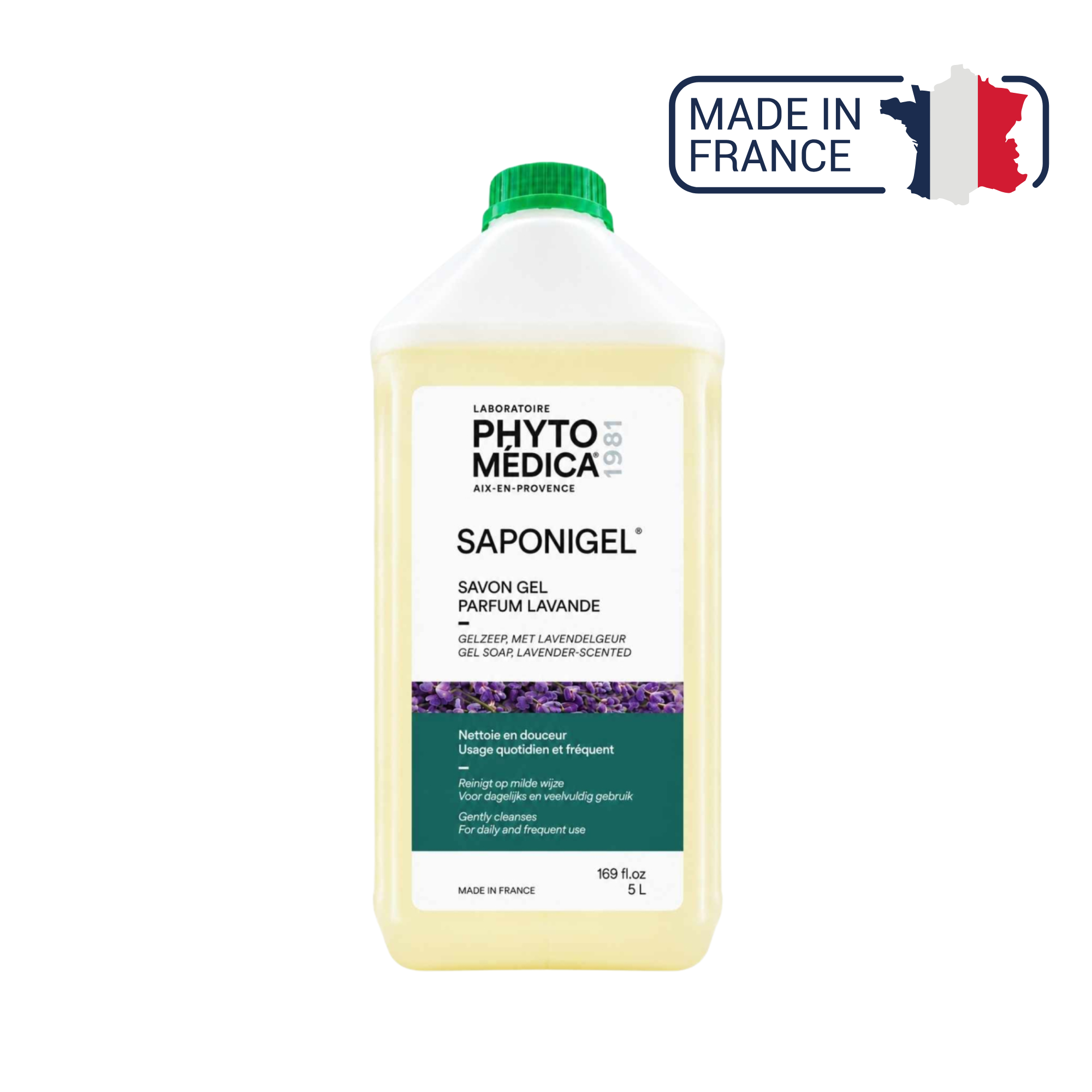 Saponigel® - Savon-gel liquide - 3 contenances - Phytomedica