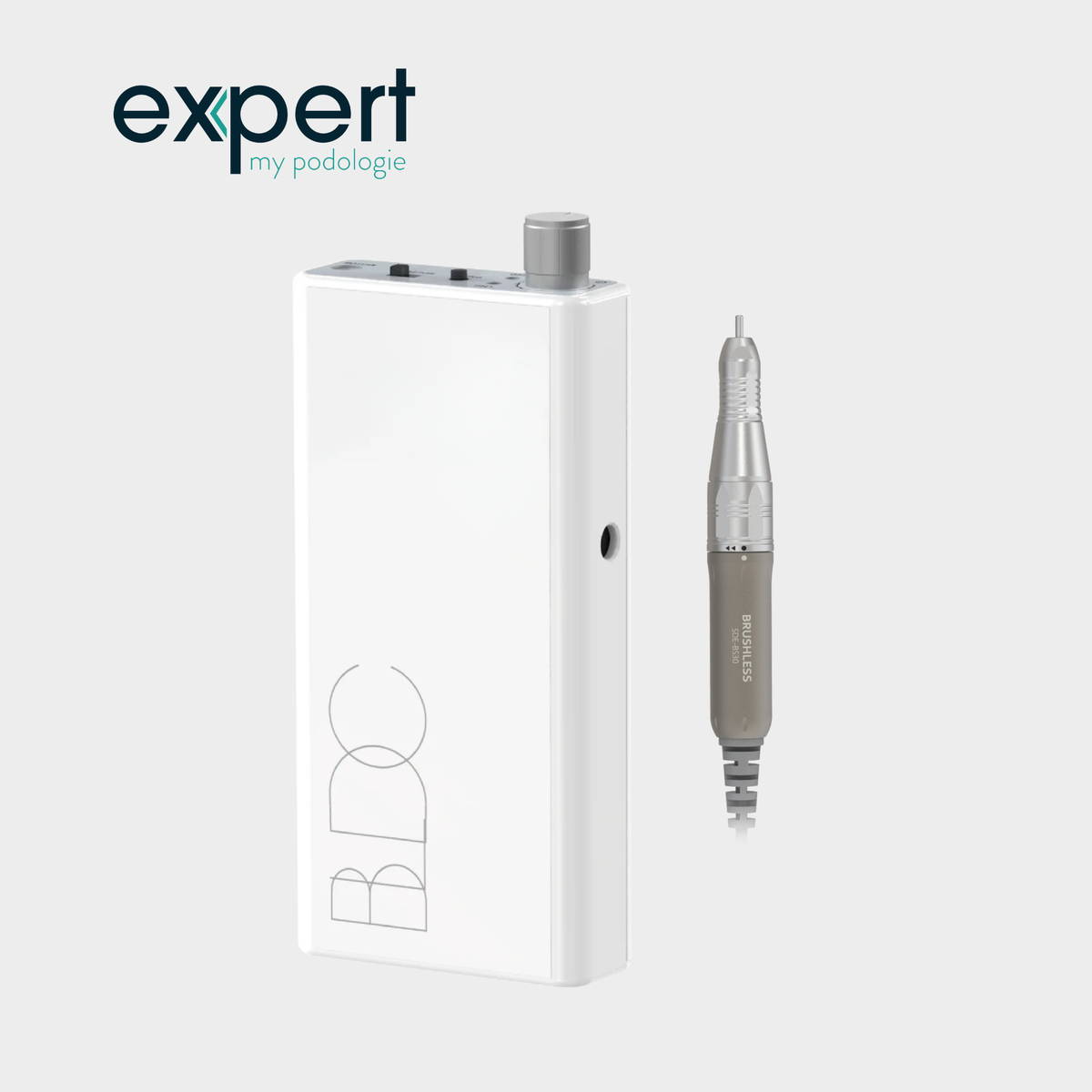 Mini Podo BLDC - Micromoteur portable - Blanc - 30 000 tr/min - Avec pièce à main démontable