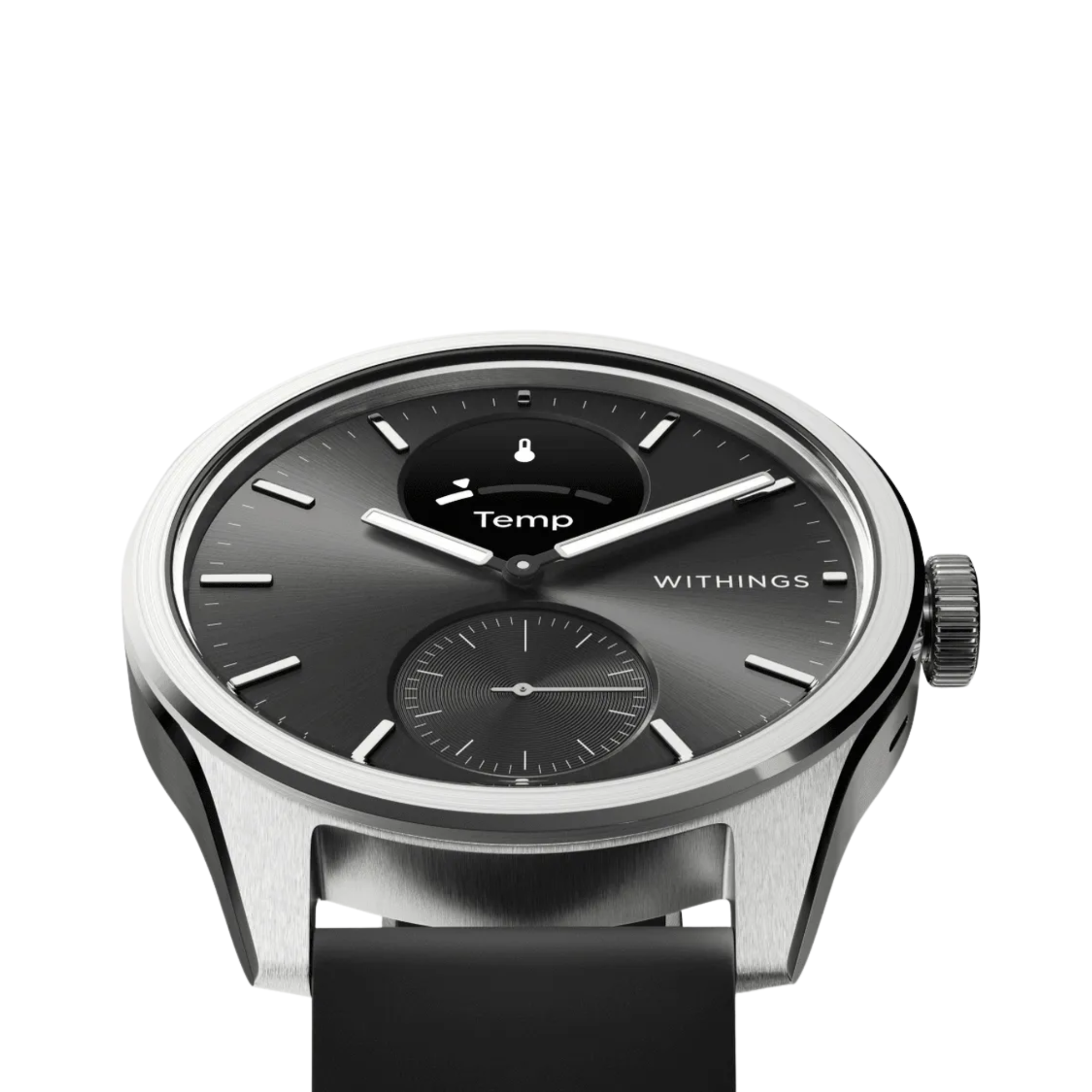 Montre Hybride Connectée - Scanwatch 2 - 42 mm - Noir - Withings