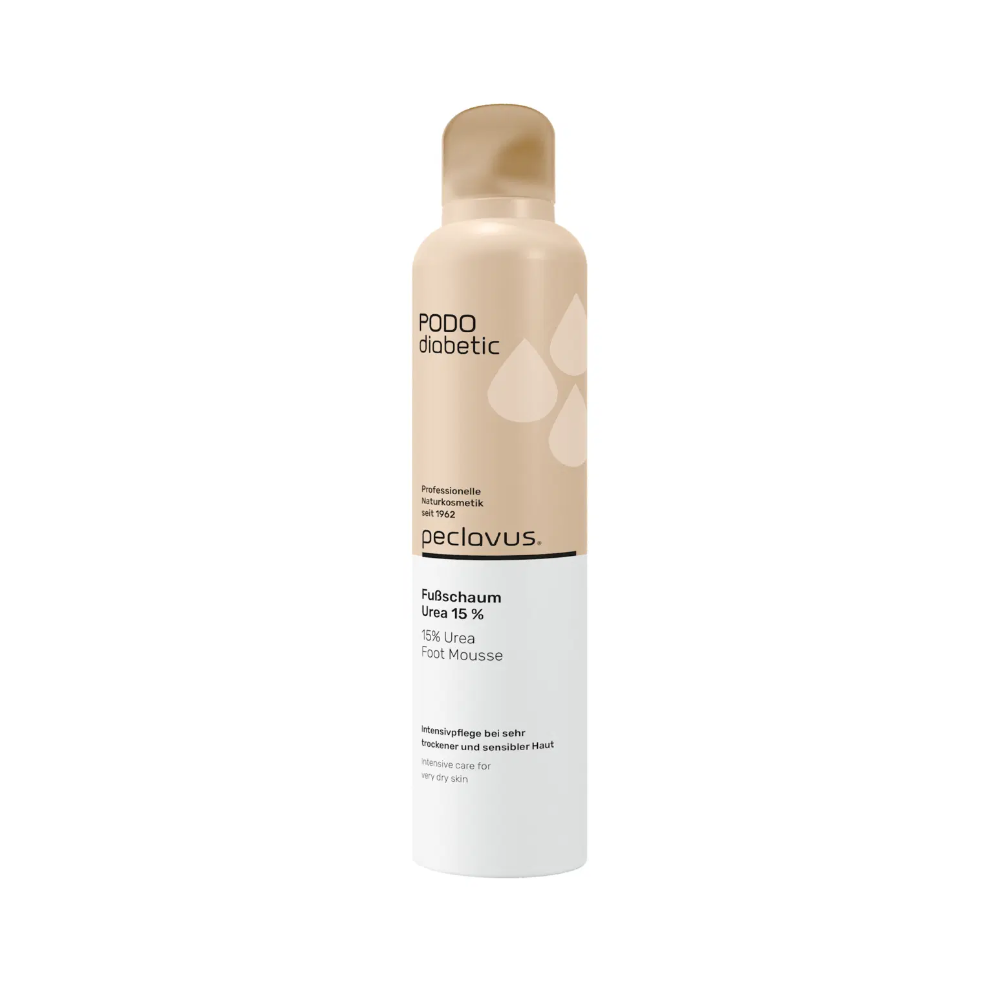 Mousse pour les pieds diabétiques - Urée 15% - 3 contenances - Peclavus