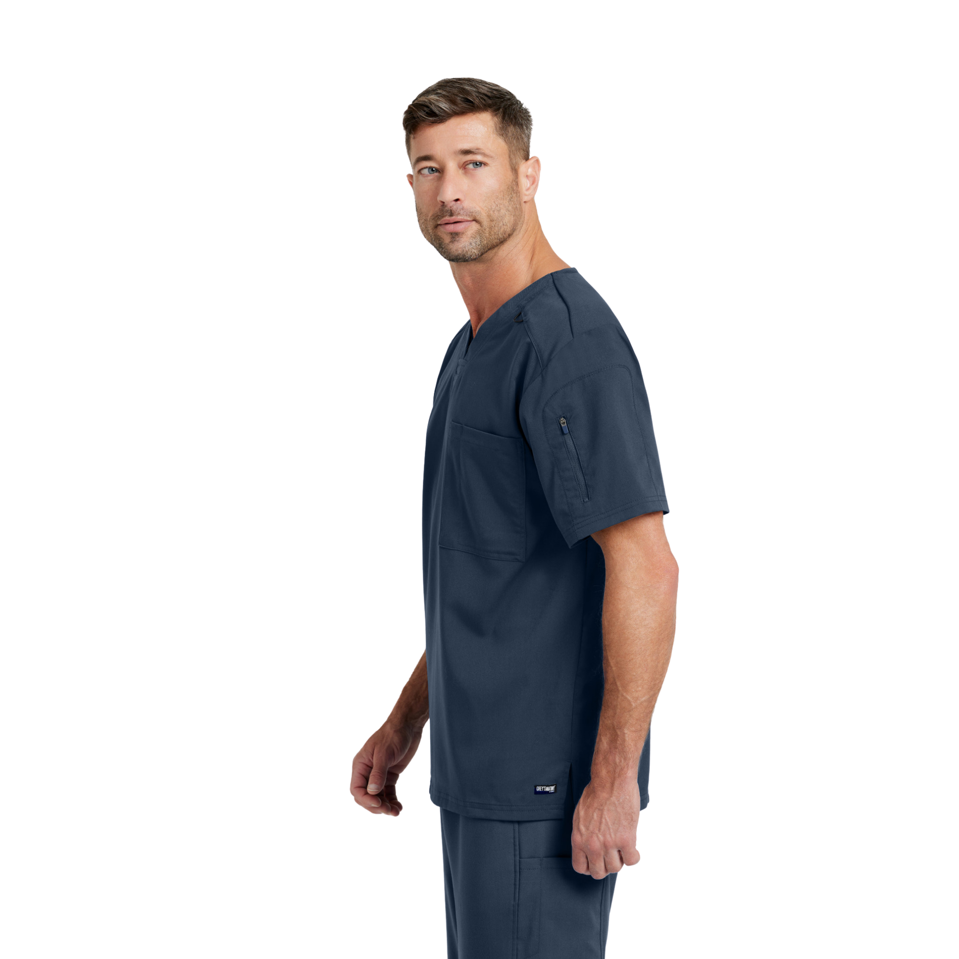 Murphy Top - Haut médical pratique et élégant - Homme - Grey's Anatomy Stretch GREYS ANATOMY STRETCH