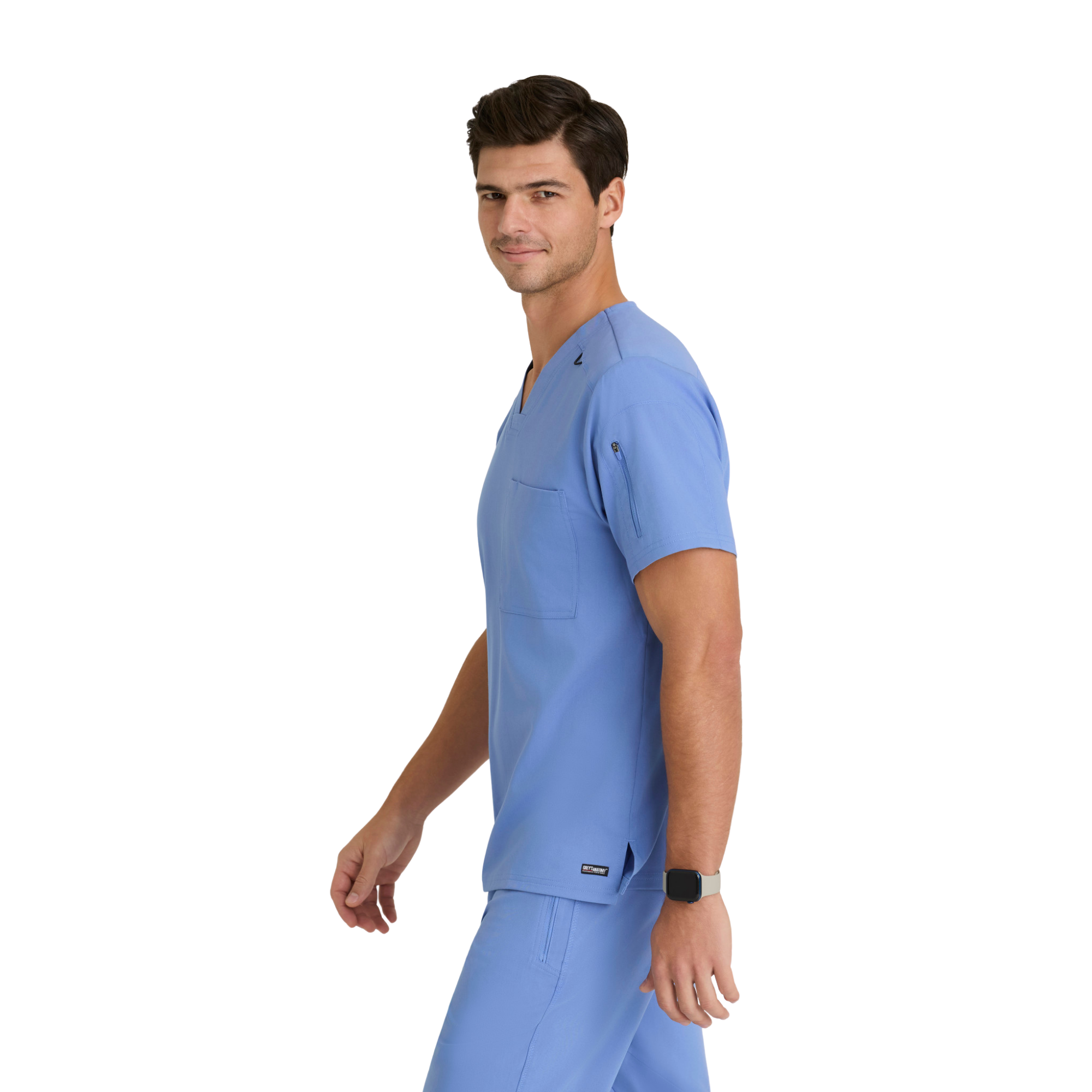 Murphy Top - Haut médical pratique et élégant - Homme - Grey's Anatomy Stretch GREYS ANATOMY STRETCH