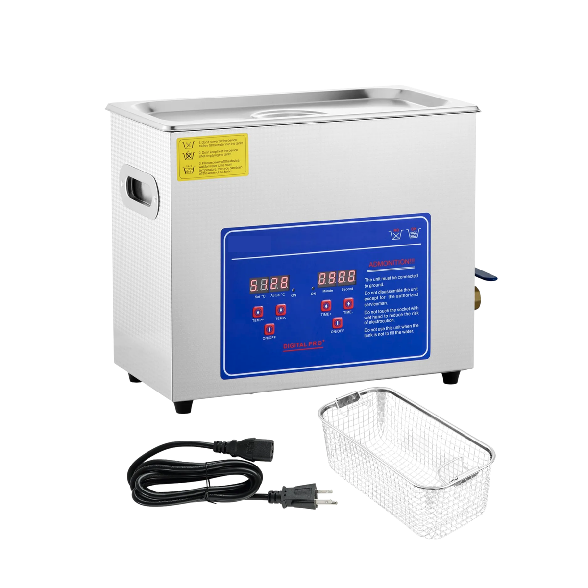 Bac à ultrasons en acier inoxydable - 3L - My Podologie