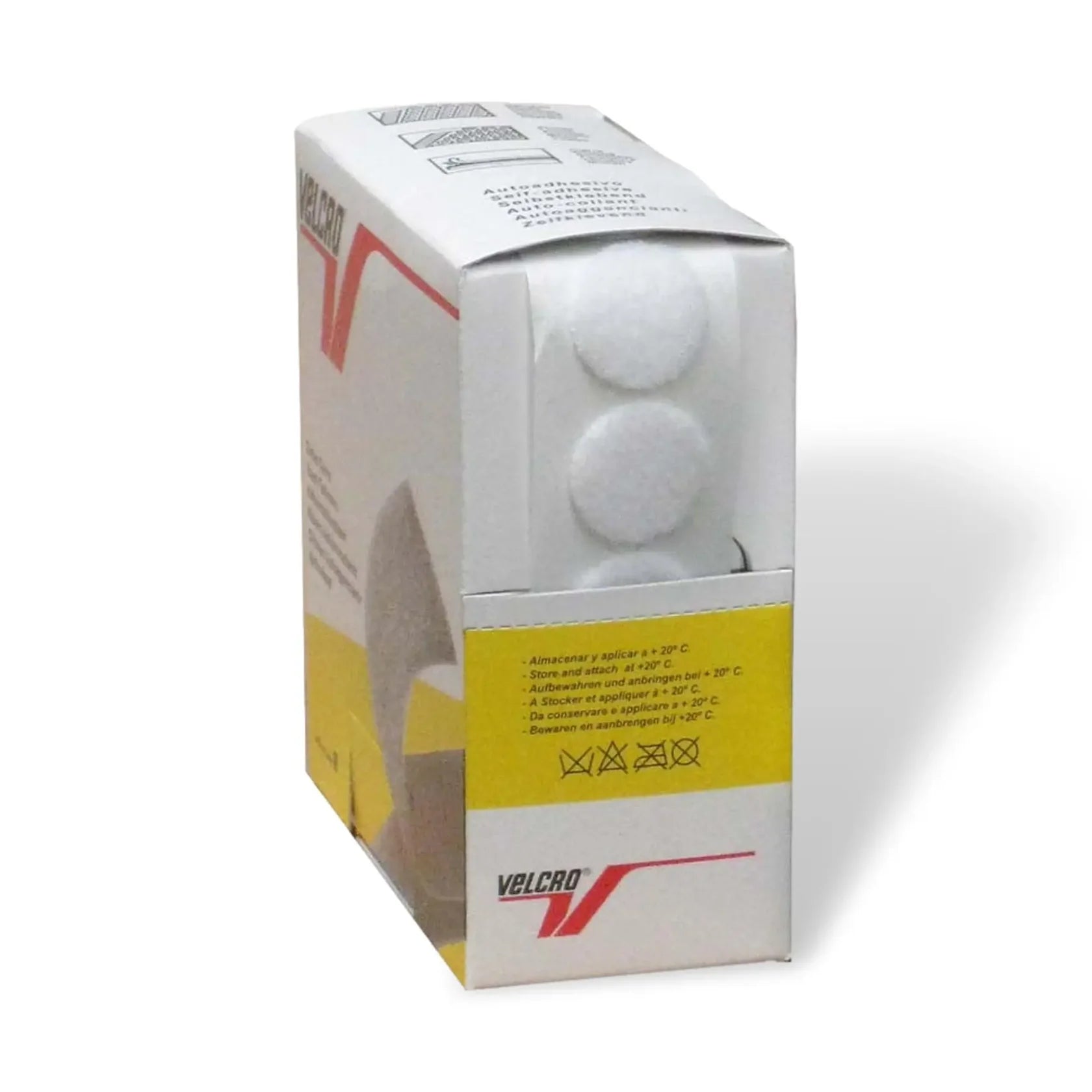 Adhesive pads - Soft loops - Box of 150 pads - Velcro