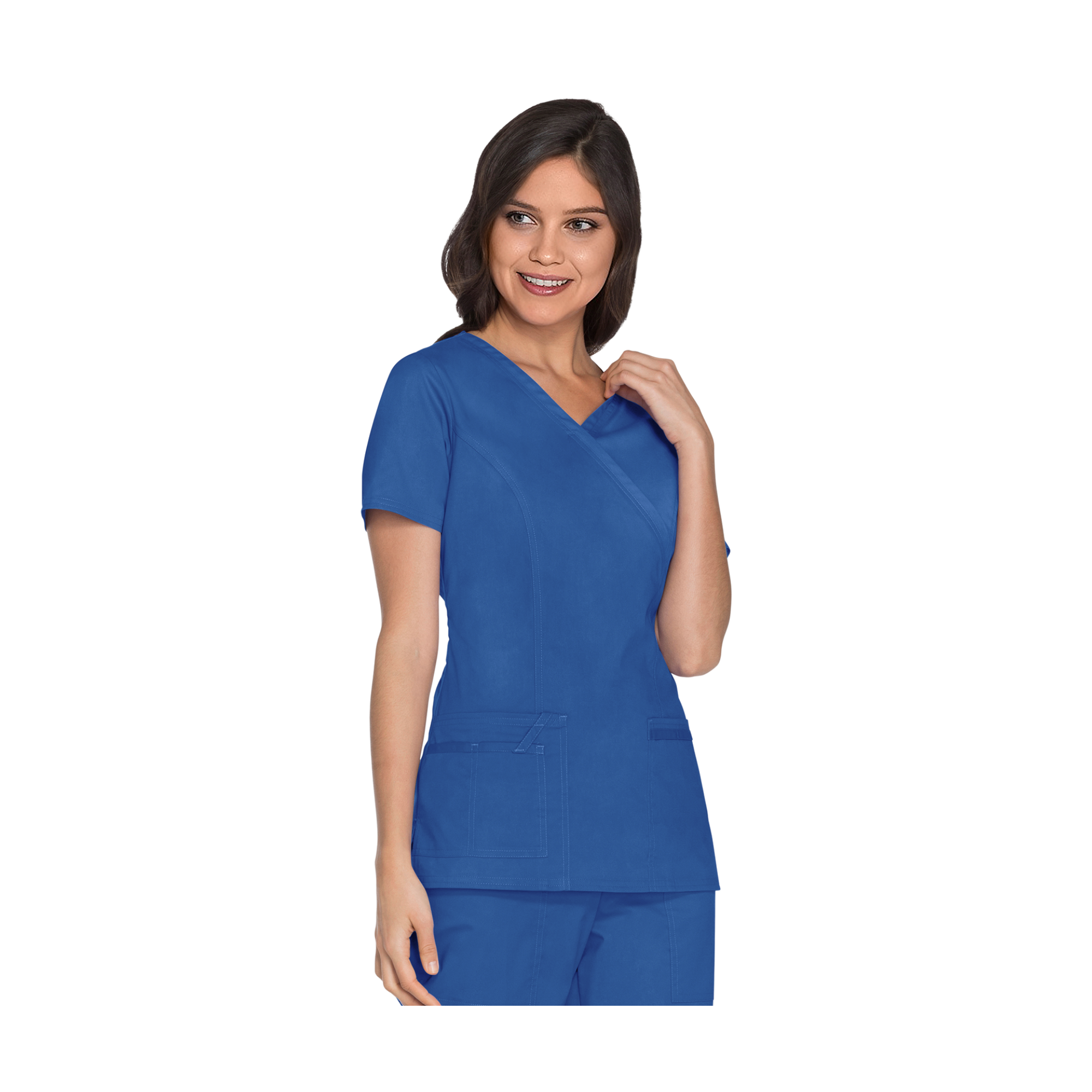 Pau - V-neck wrapover tunic - Women - Cherokee