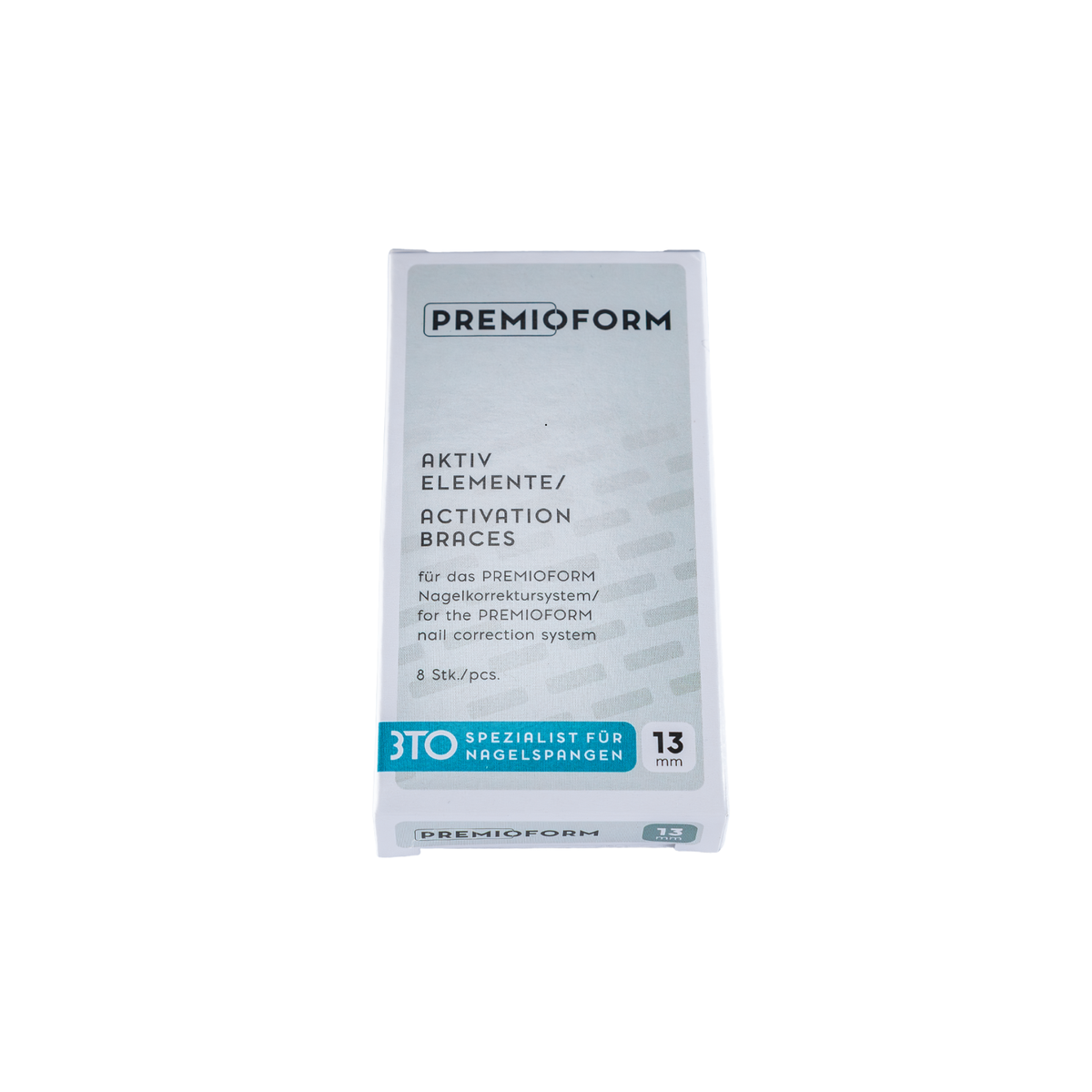Éléments d’activation pour orthonyxie – 8 pièces – 13 mm - Premioform
