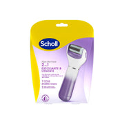 Râpe de Pédicurie Électrique 2 en 1 - Exfoliante et Lissante - Scholl