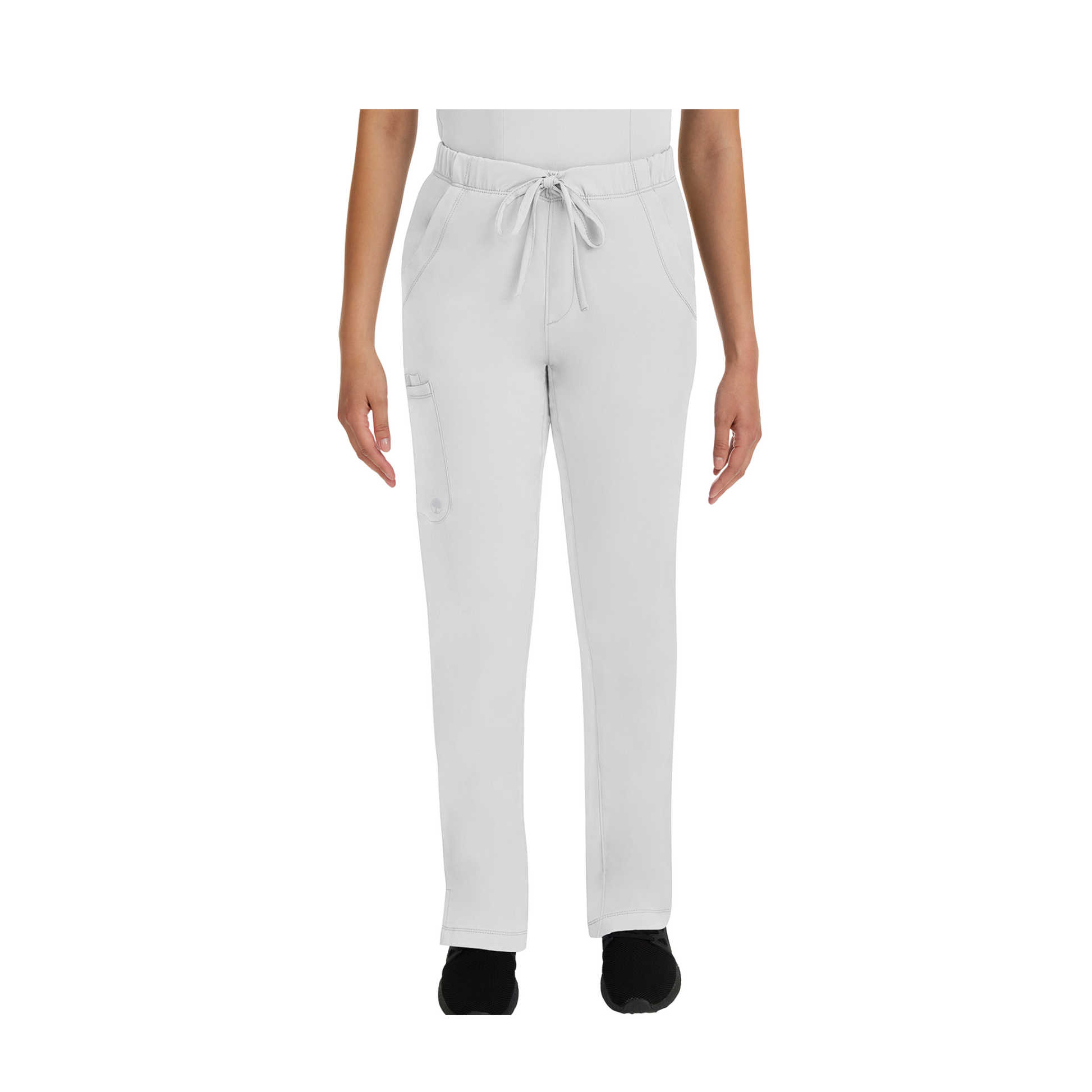 Rebecca - Pantalon évasé avec cordon de serrage - Femme - Healing Hands - 2 Healing Hands  Blanc / 3XL
