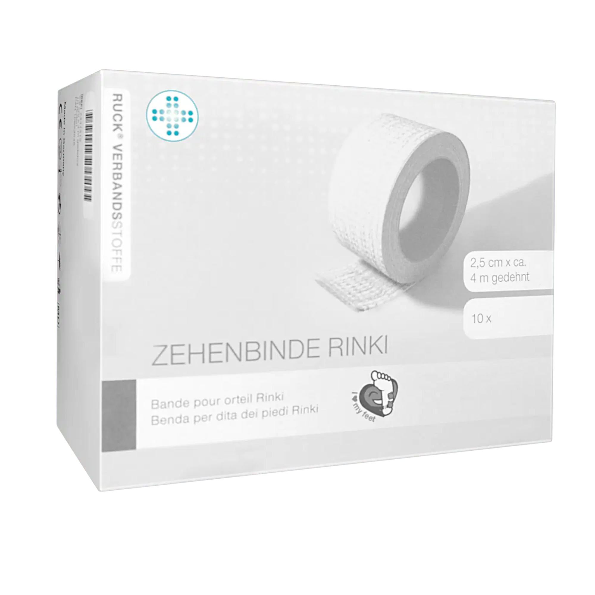 Toe Bandage Rolls - Single or 10 Pack - Ruck