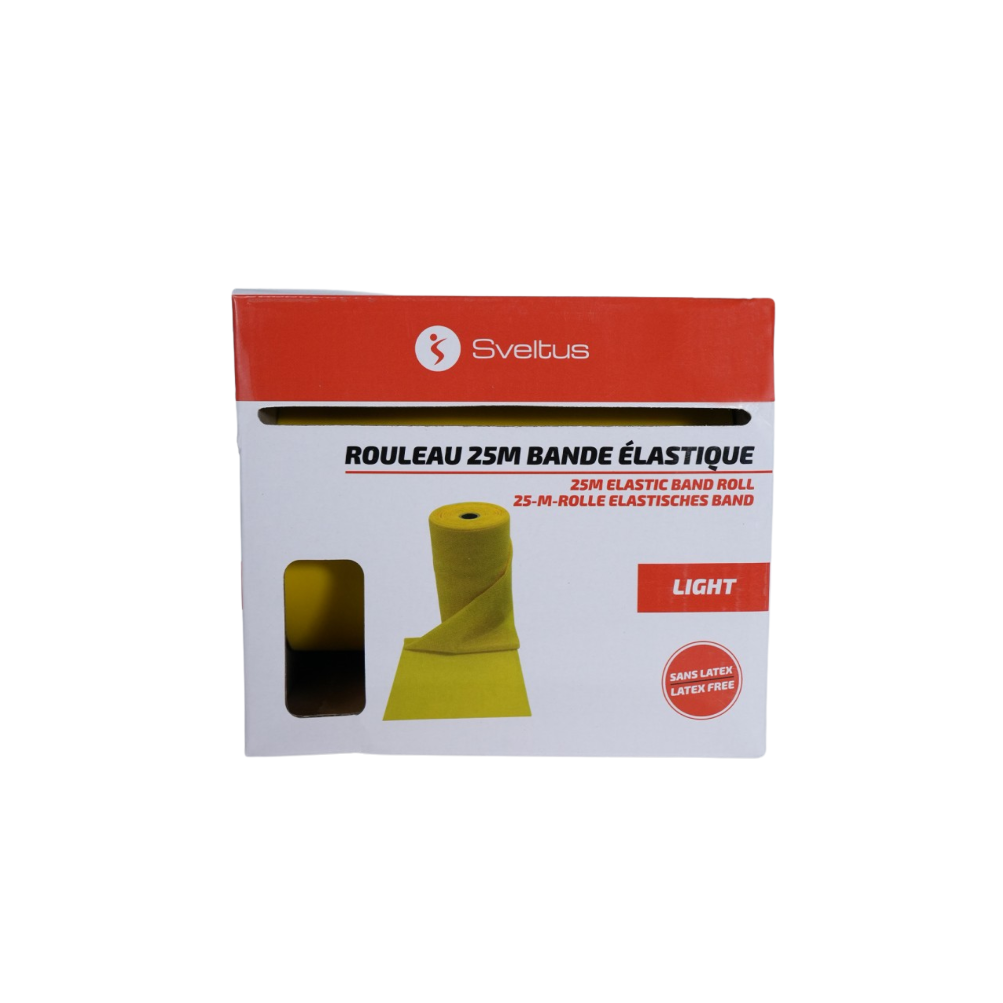 TPE/TPR Elastic Band Roll - 25 m - Sveltus