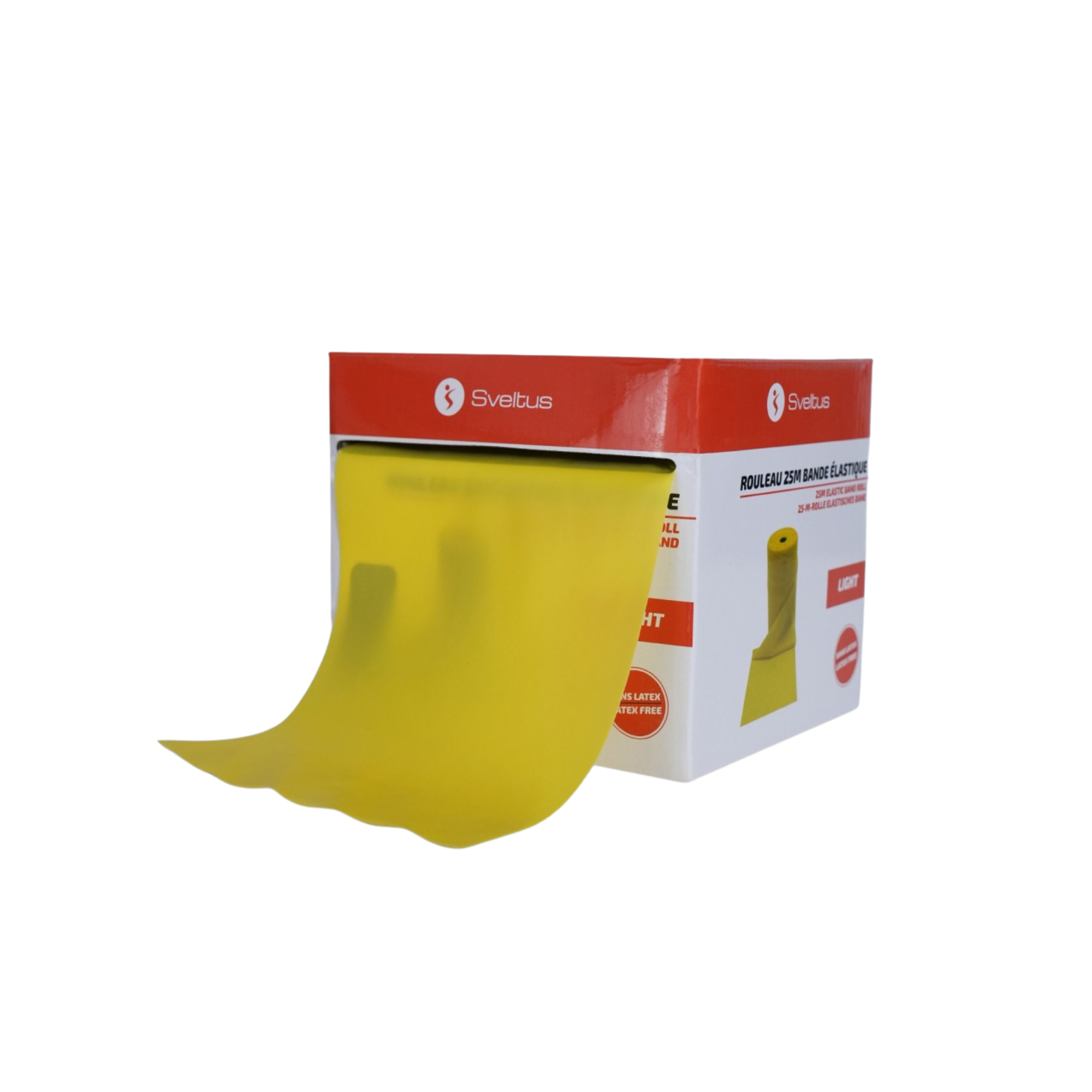 TPE/TPR Elastic Band Roll - 25 m - Sveltus