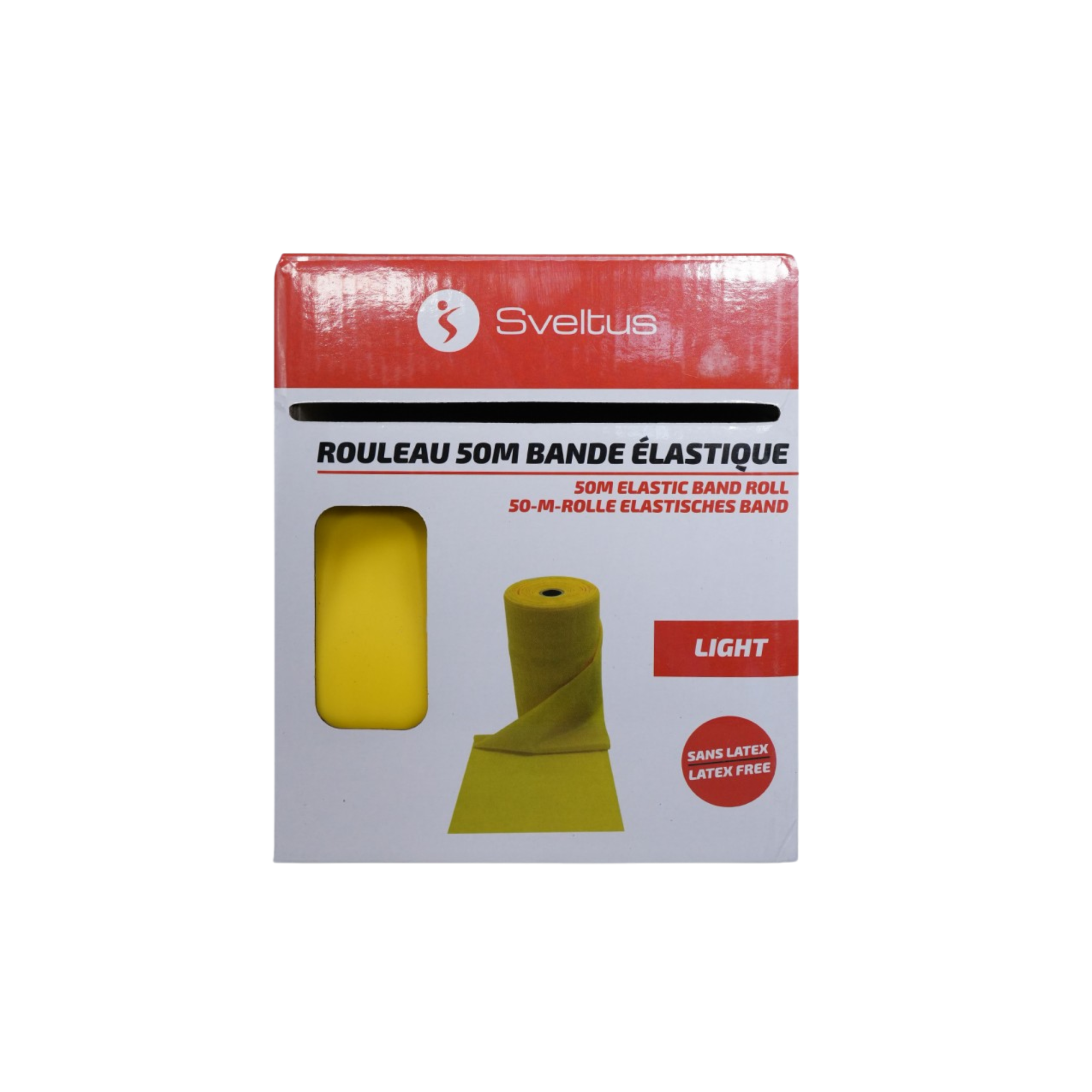 TPE/TPR Elastic Band Roll - 50 m - Sveltus