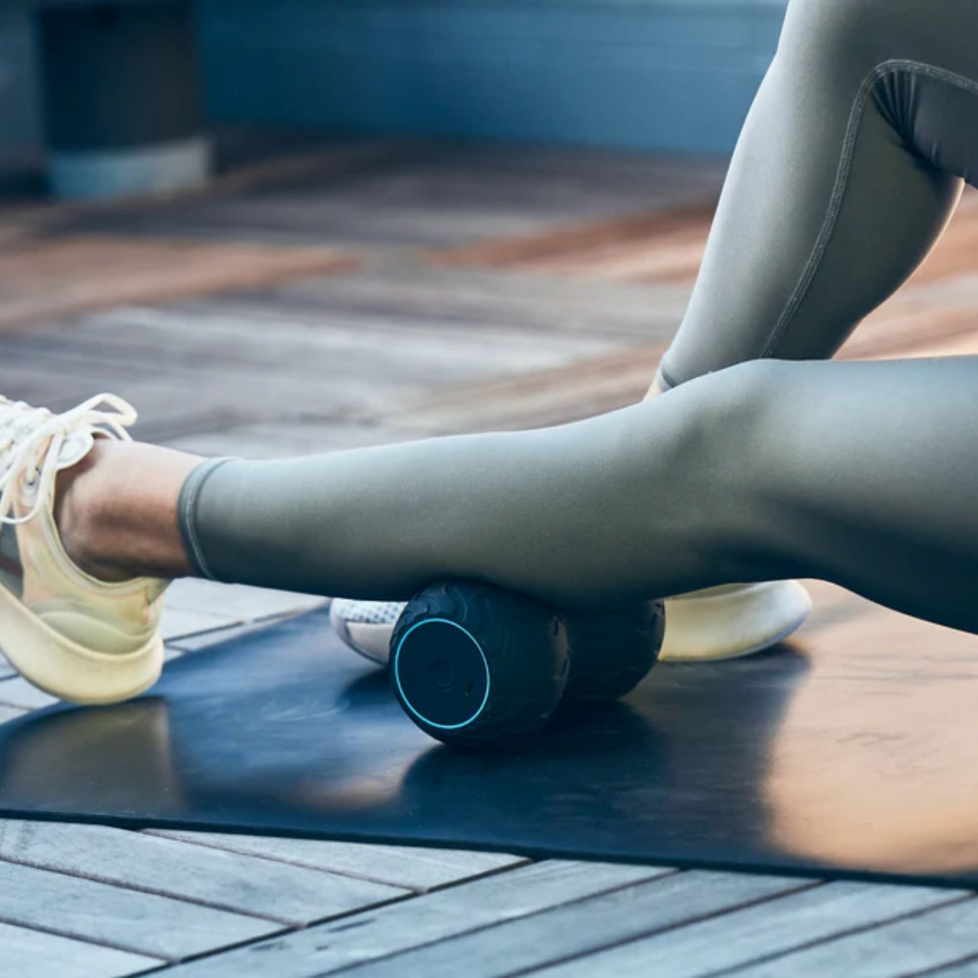 Rouleau de massage vibrant WaveDuo - Therabody - My Médical