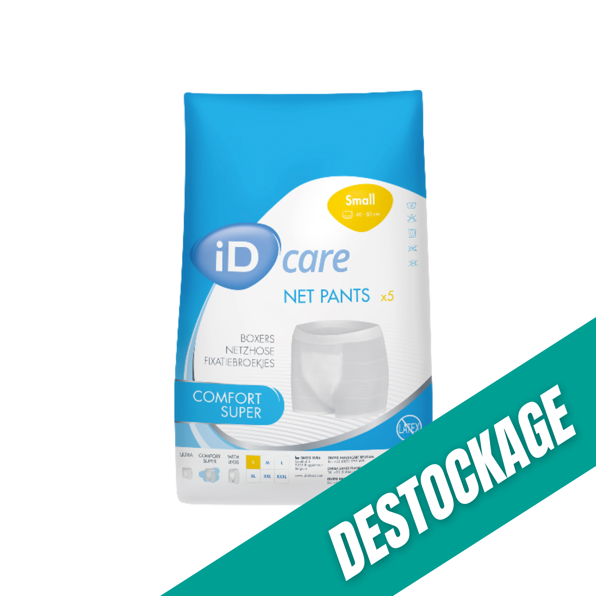 Slip de maintien ID Care Net Pants - Comfort - Plusieurs tailles - ID Care // Destockage