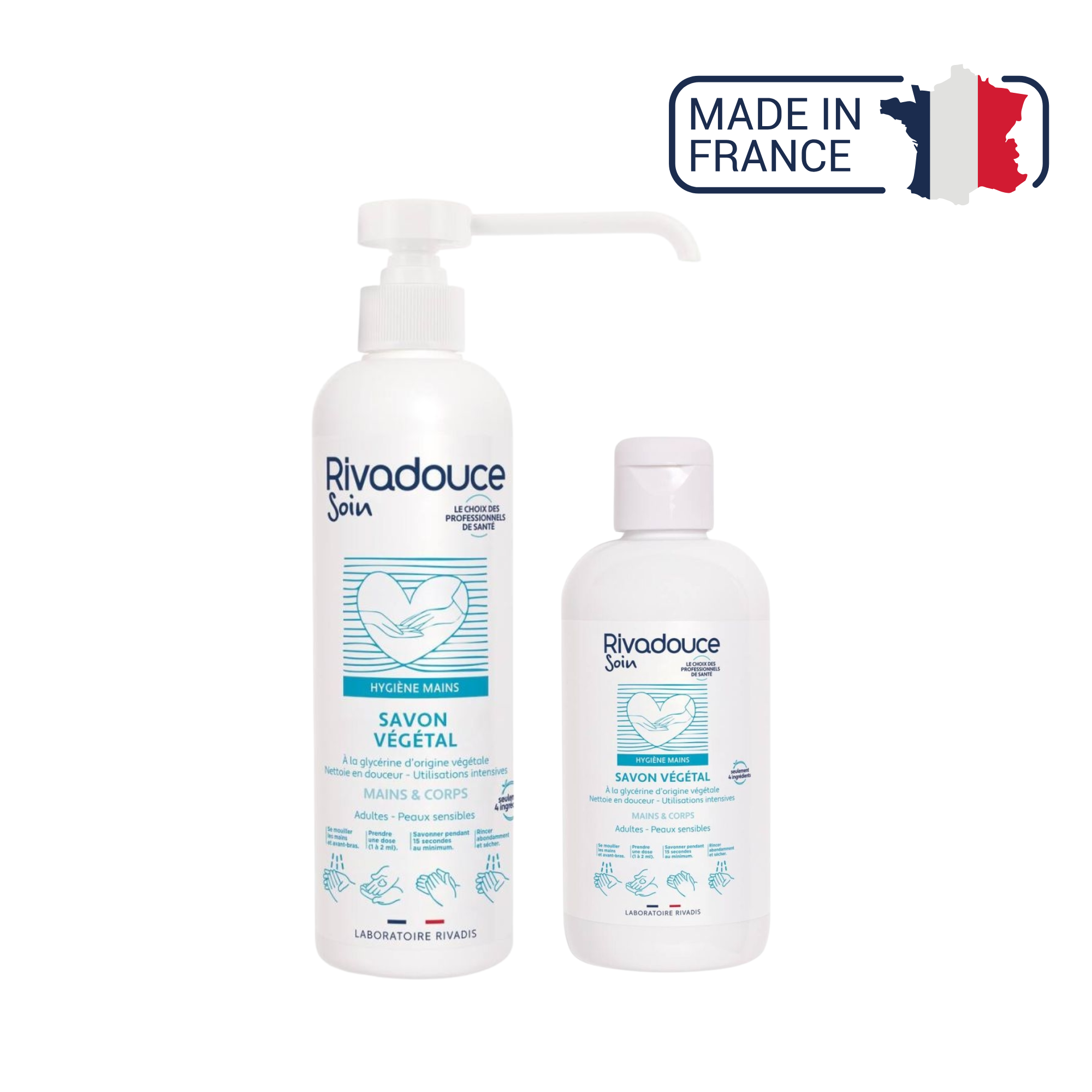 Vegetable Soap - 2 sizes - Rivadouce