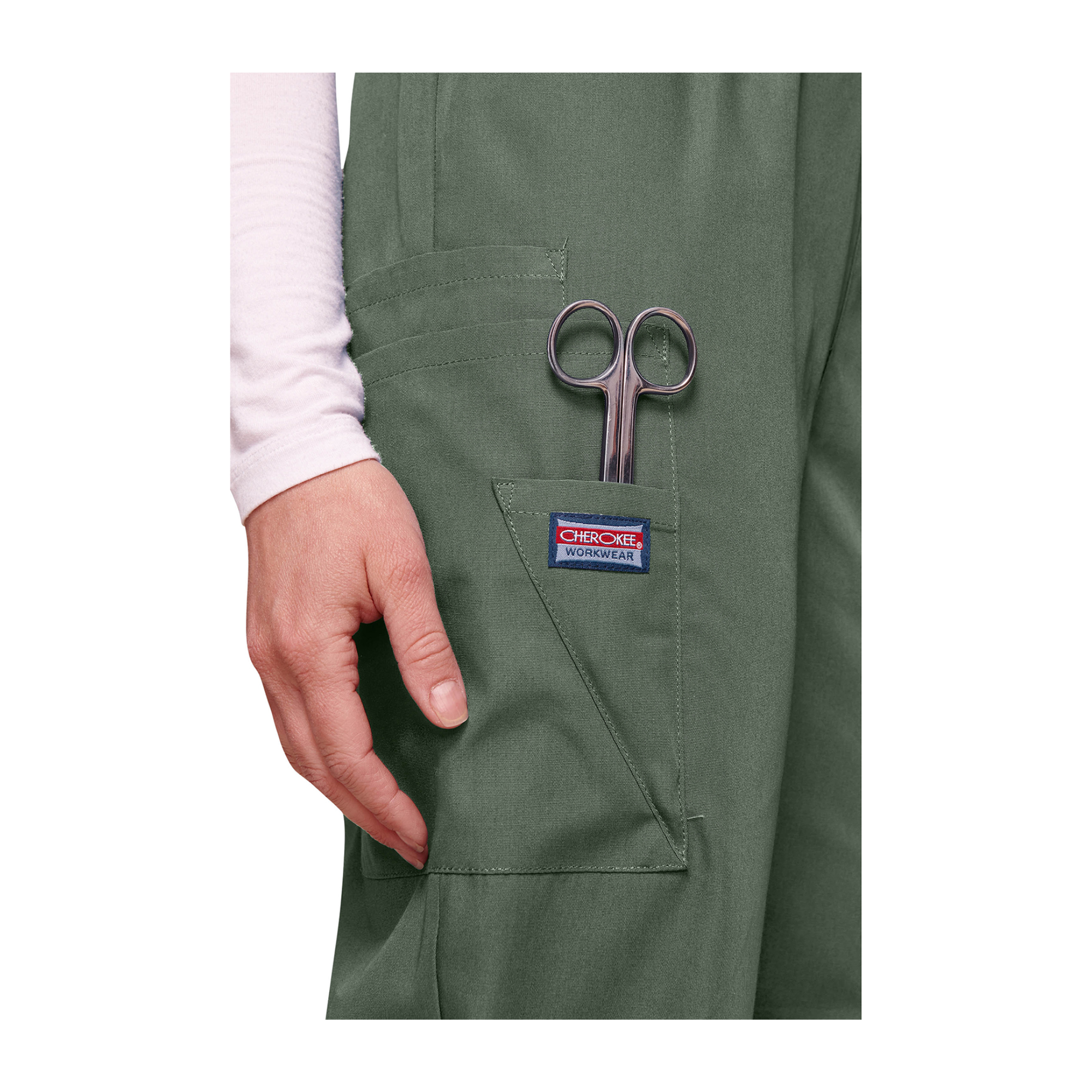 Seignosse - Medical cargo pants - Women - Cherokee - Color 1