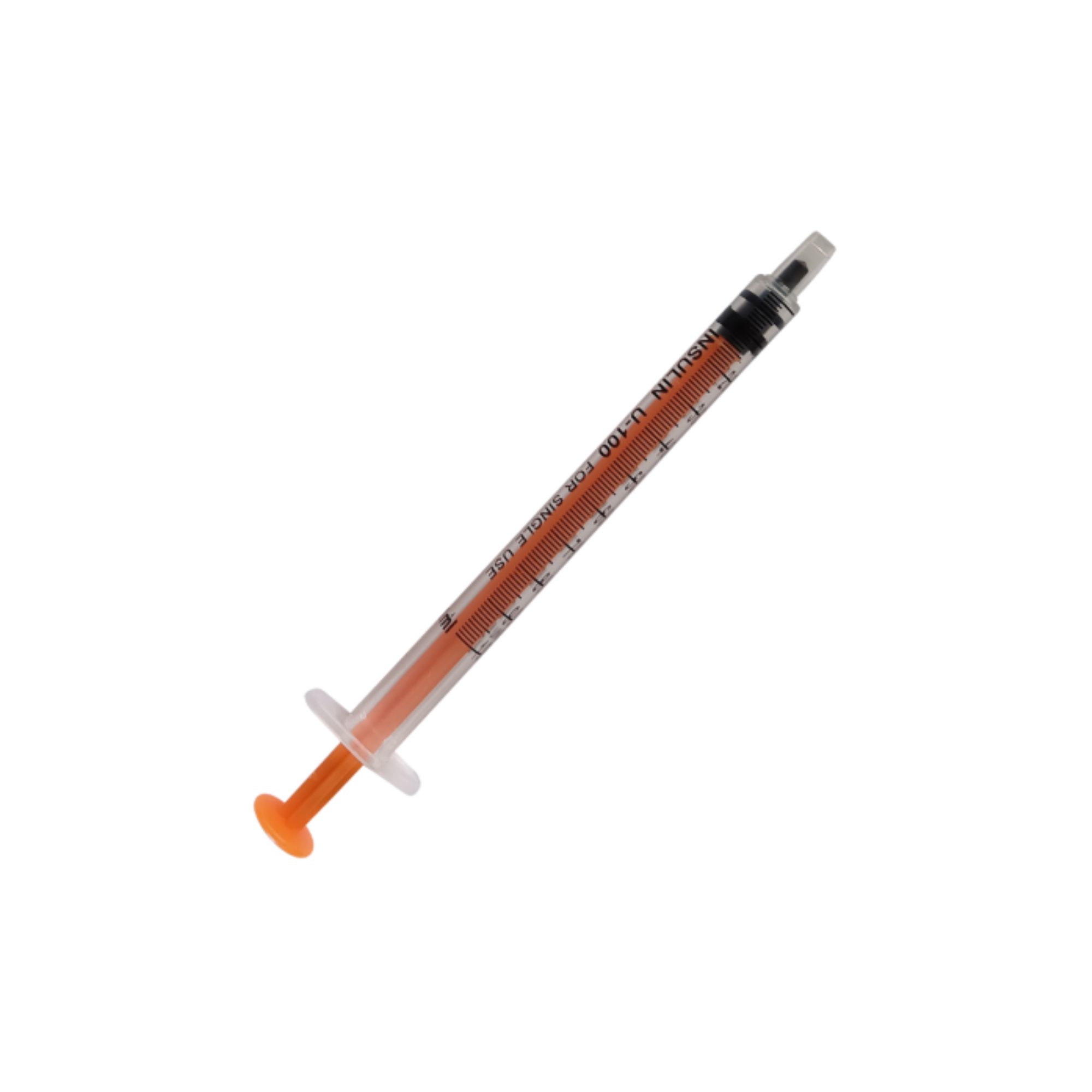 Syringe 3 pieces - Naked insulin 1ml - Euromédis