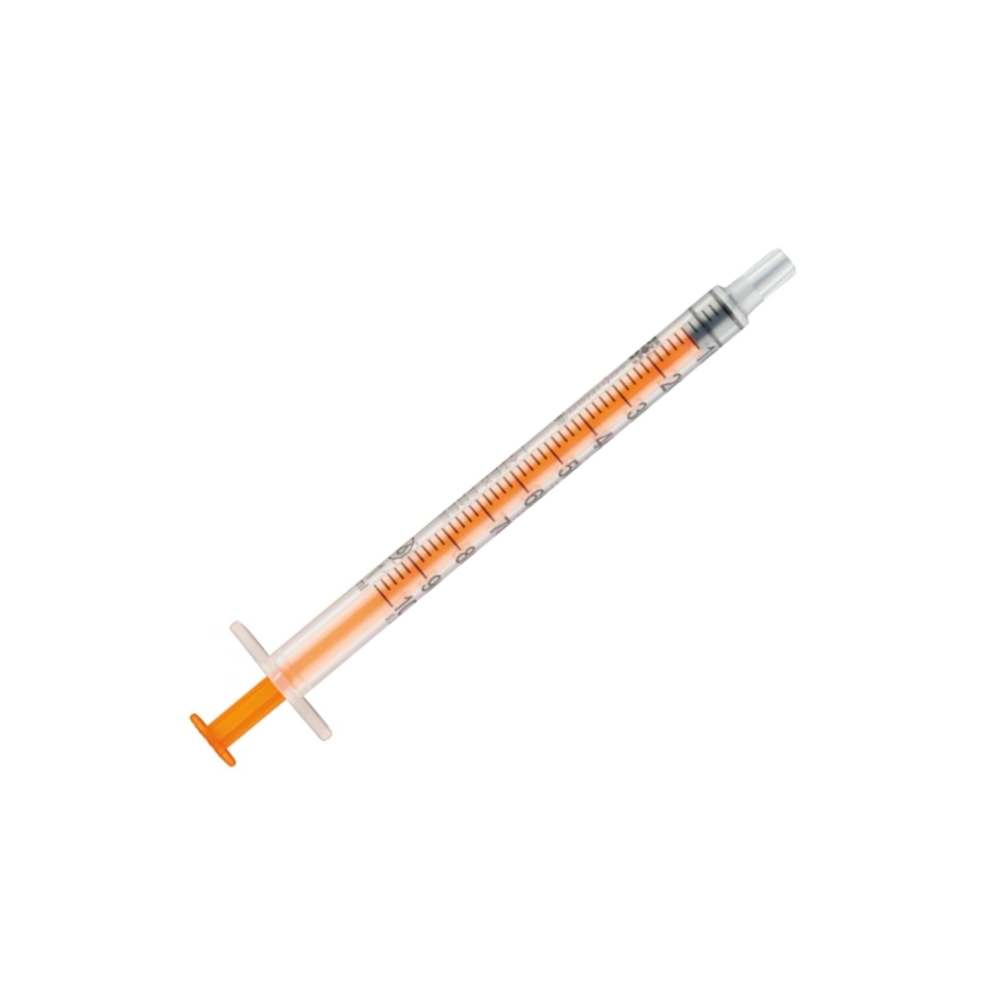 PIC Insulin Syringe 1ml 100U with 16X0.5mm Needle