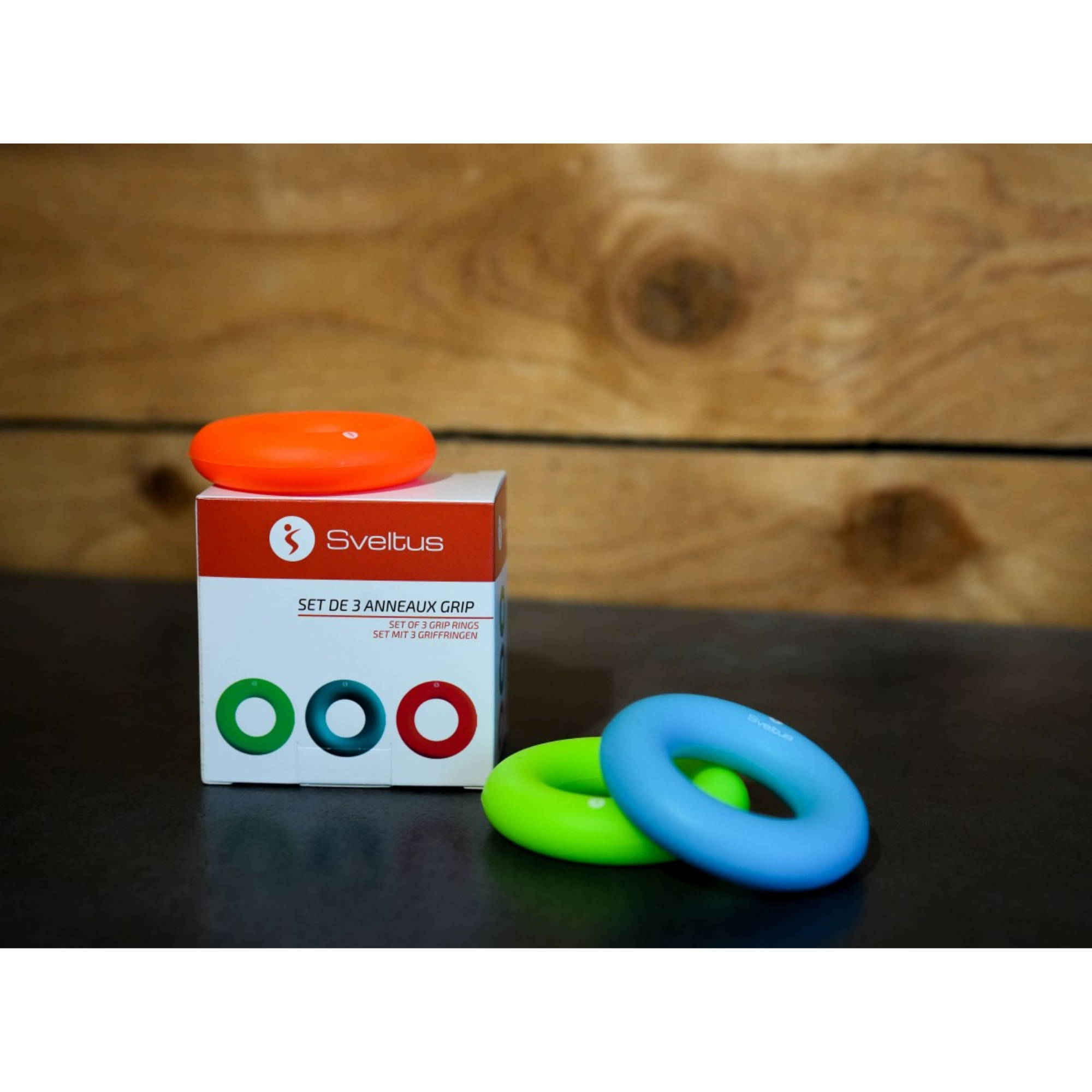 Set of 3 Grip Rings - Ø 7 cm - Sveltus