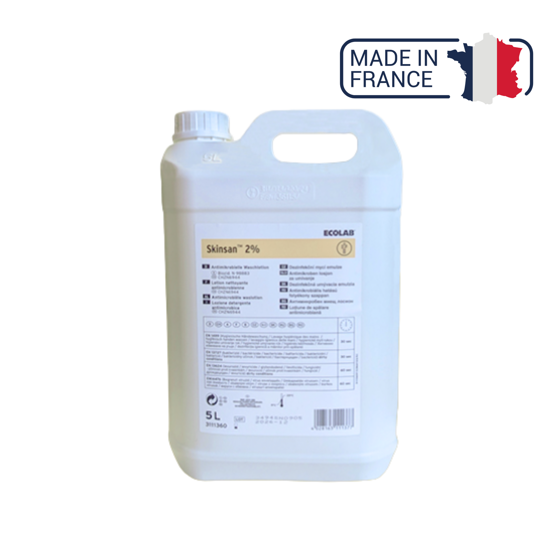 Skinsan 2% savon antiseptique - Différentes tailles - Anios Anios 