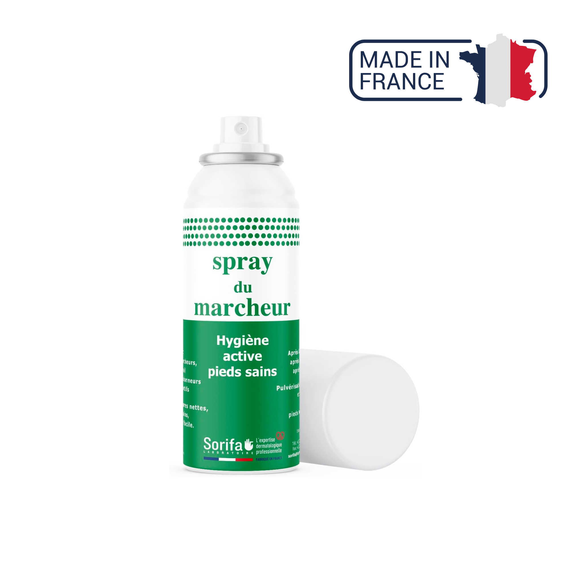 Spray du marcheur - Hygiène pieds et chaussures - 150 ml
