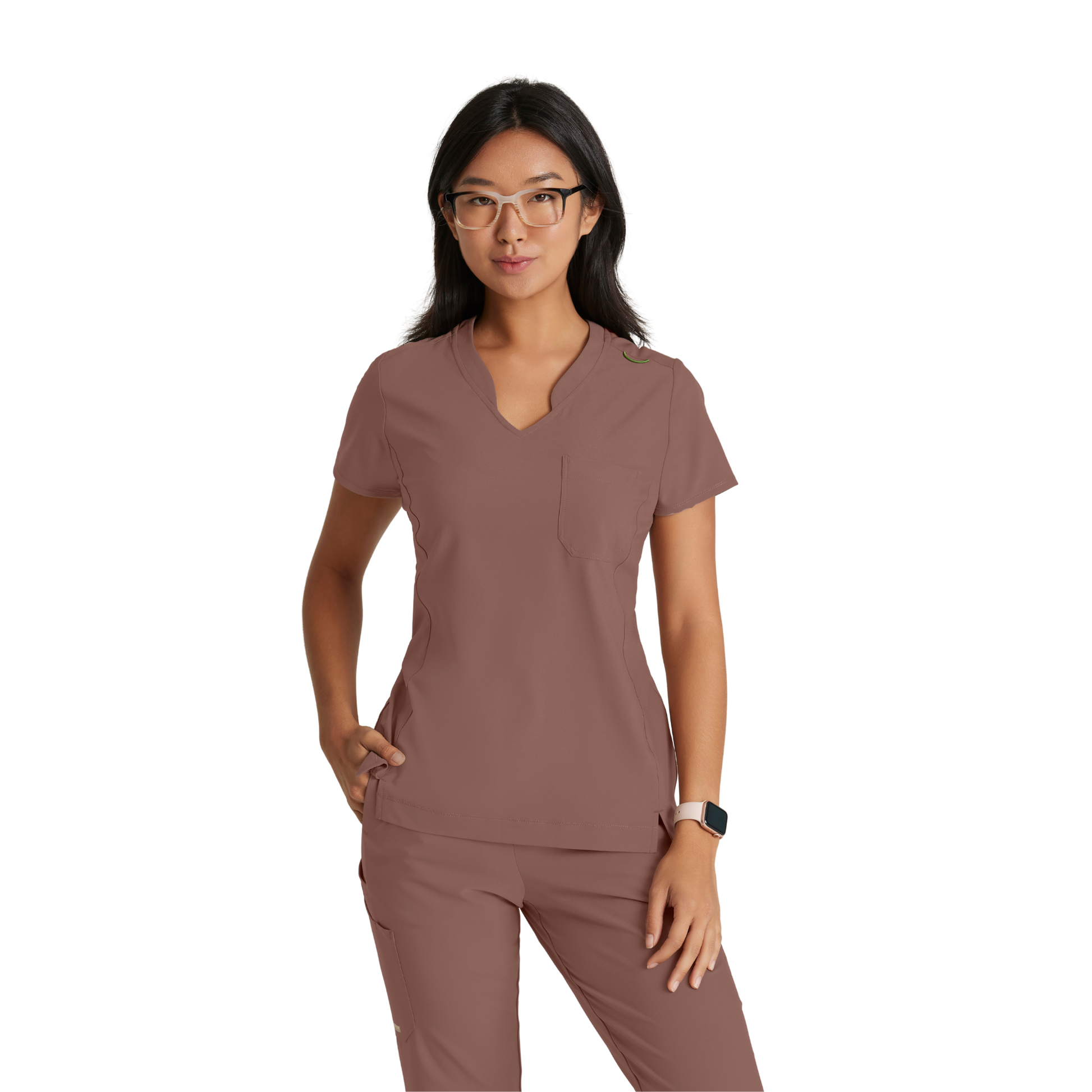 Sway Tuck-In Top - Tunique médical moderne - Femme - Grey’s Anatomy Evolve GREYS ANATOMY EVOLVE