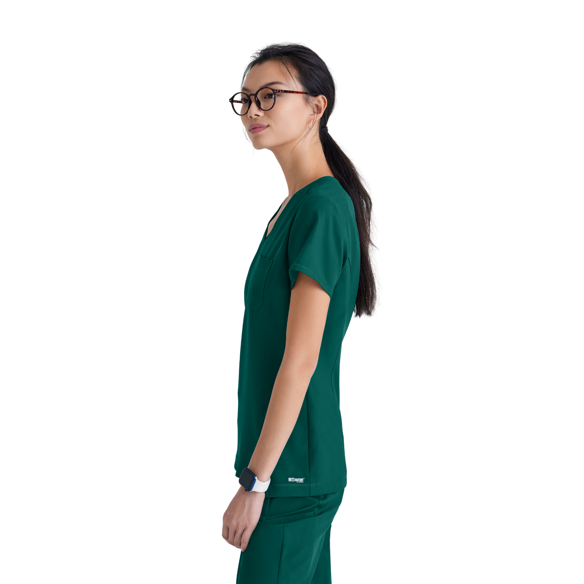 Sway Tuck-In Top - Tunique médical moderne - Femme - Grey’s Anatomy Evolve GREYS ANATOMY EVOLVE