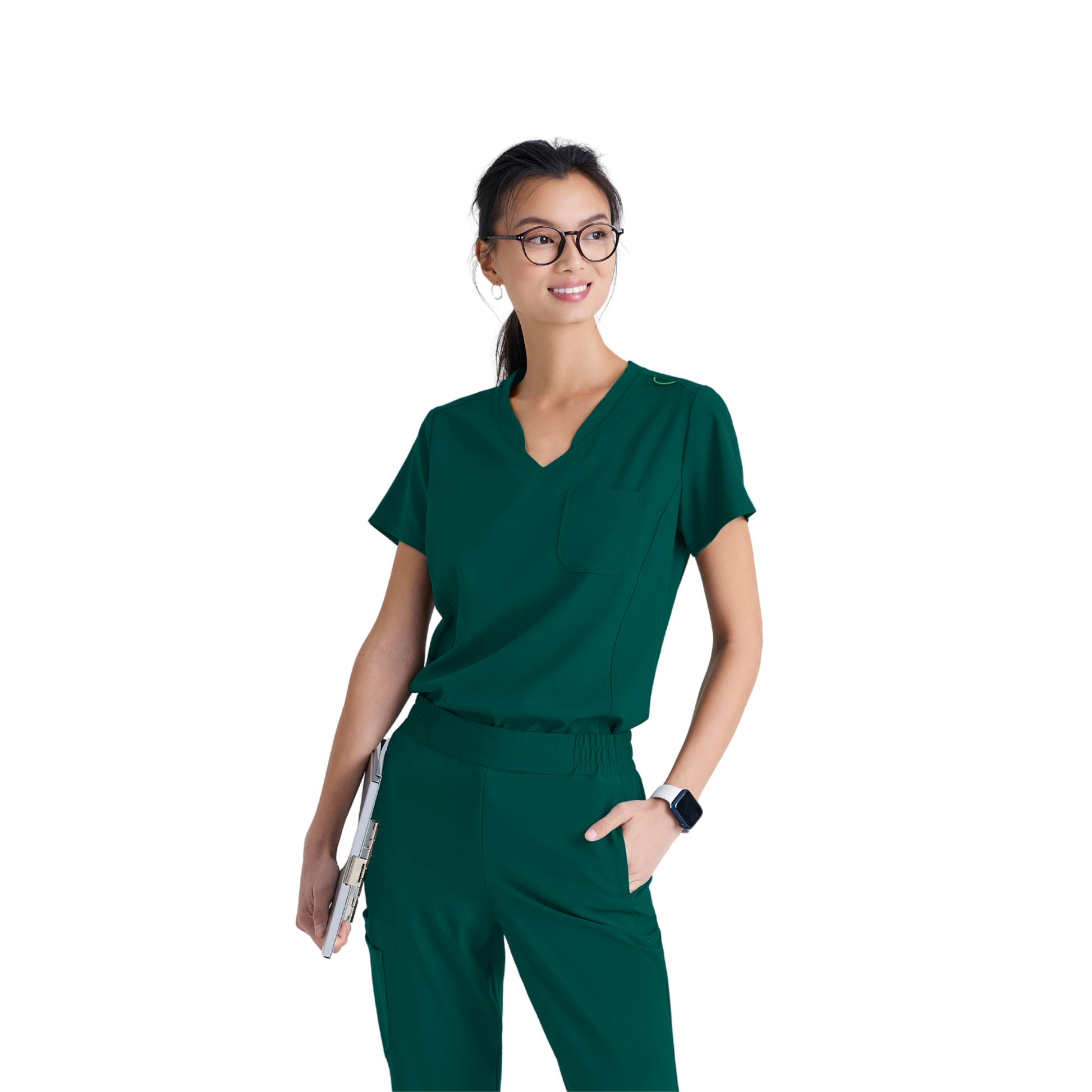 Sway Tuck-In Top - Tunique médical moderne - Femme - Grey’s Anatomy Evolve GREYS ANATOMY EVOLVE