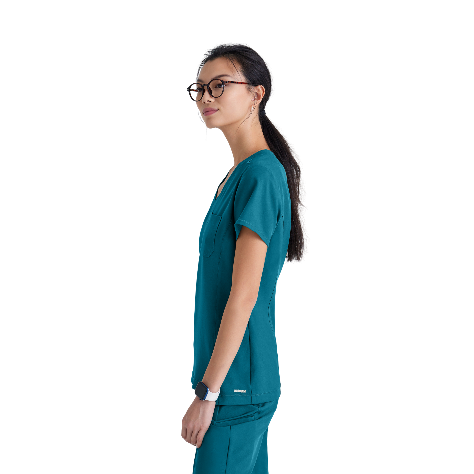 Sway Tuck-In Top - Tunique médical moderne - Femme - Grey’s Anatomy Evolve GREYS ANATOMY EVOLVE