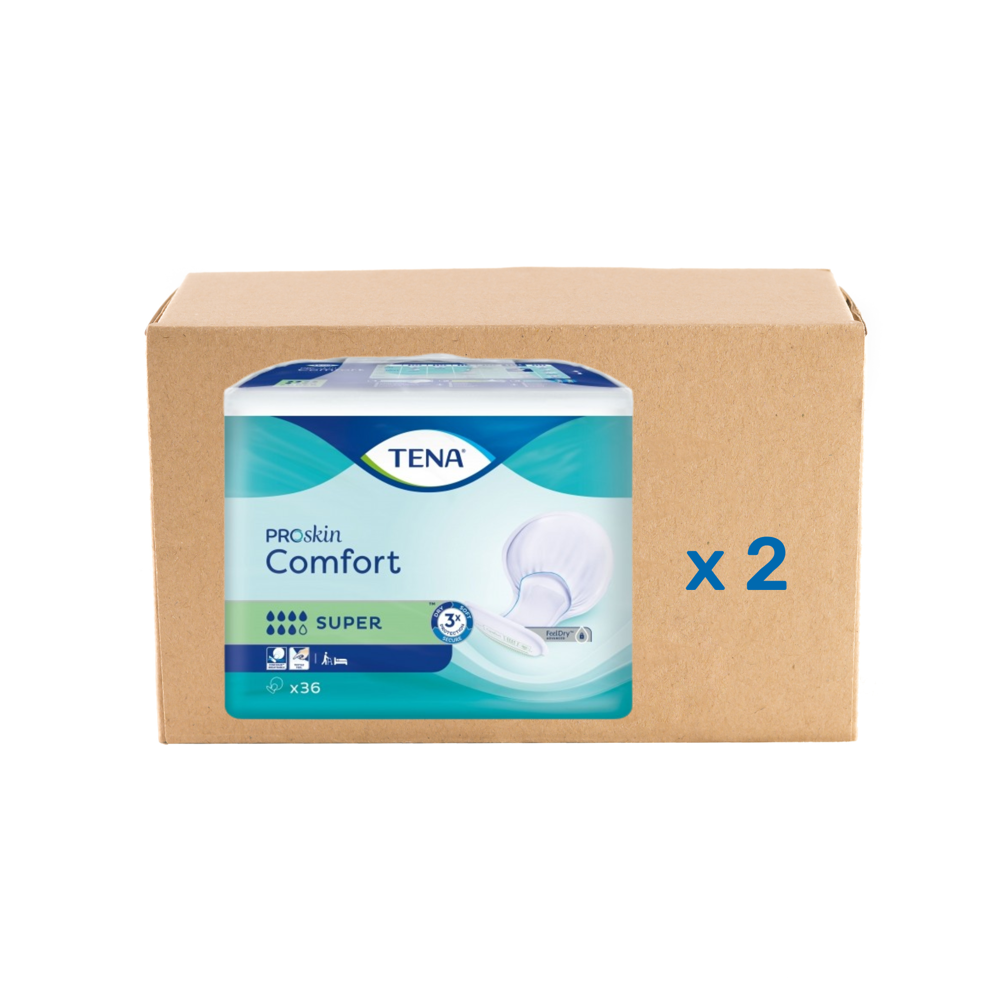 Tena Confort ProSkin Anatomical Protection - 6 models - Tena