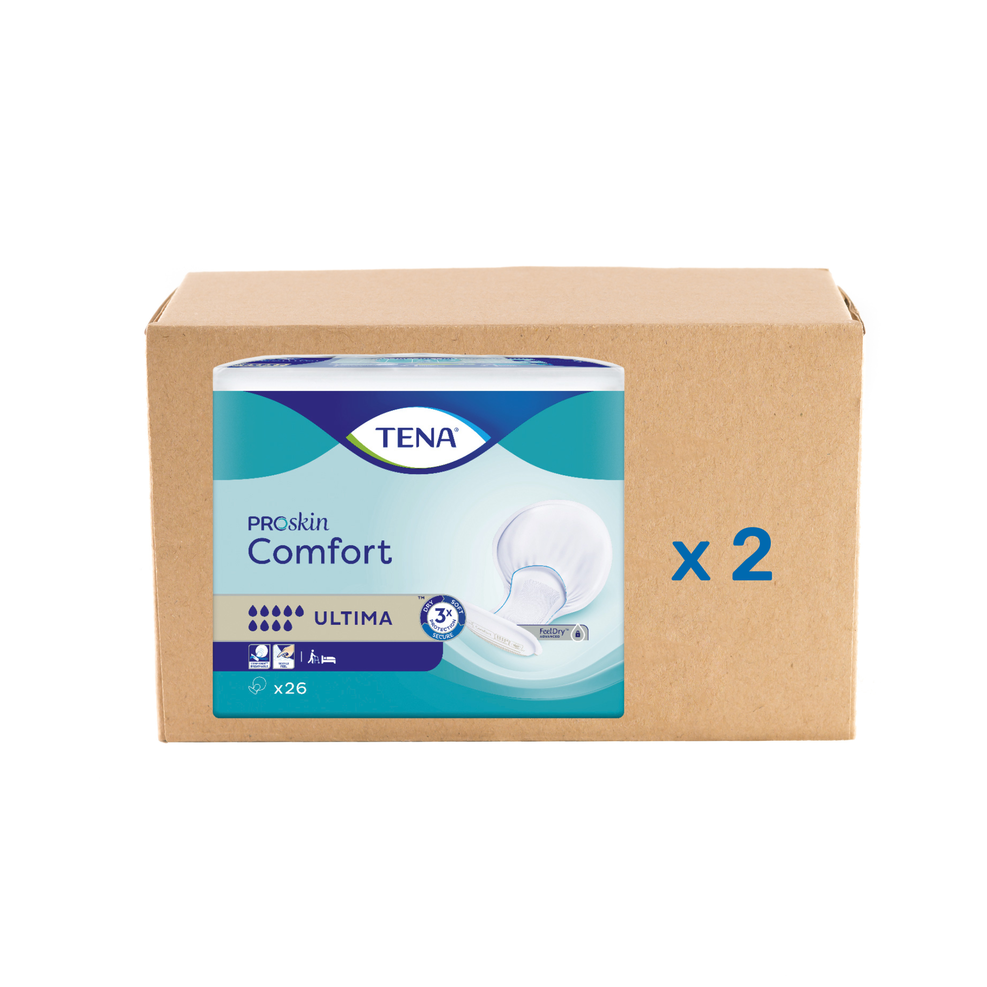 Tena Confort ProSkin Anatomical Protection - 6 models - Tena