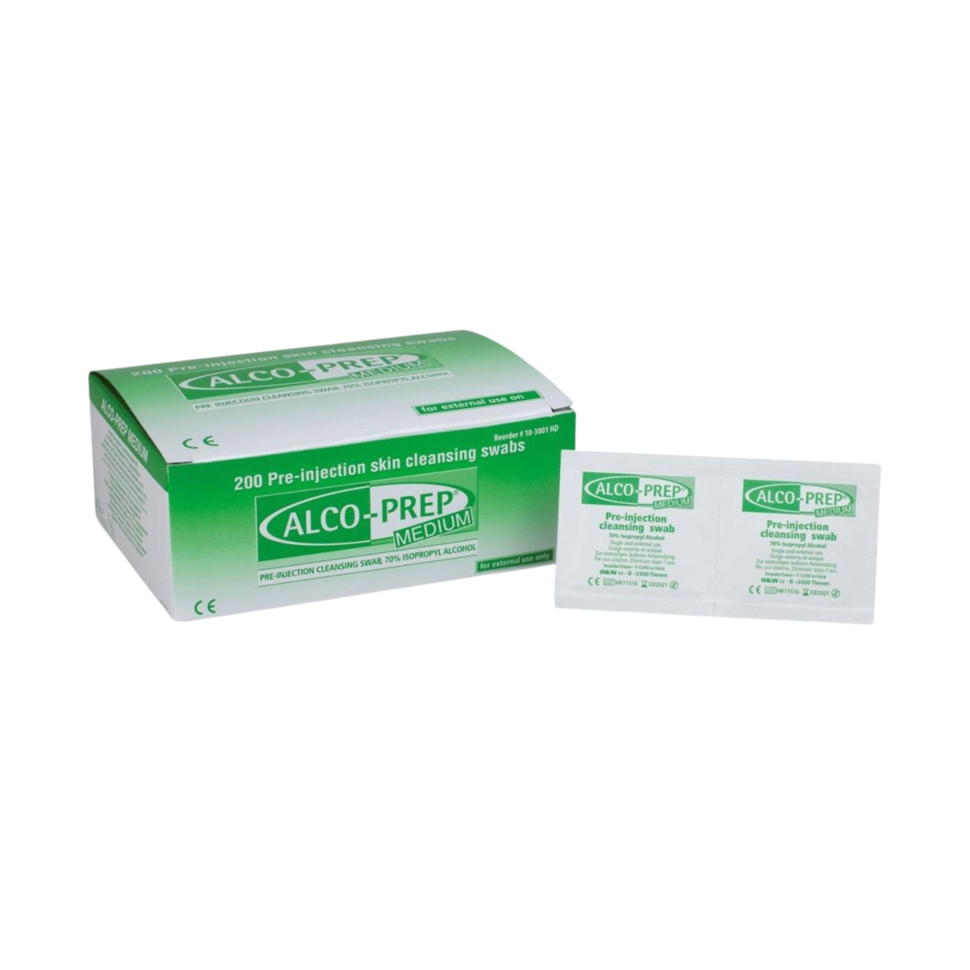 Alco-Prep Alcohol Swab (2 models) - HOSPIDEX