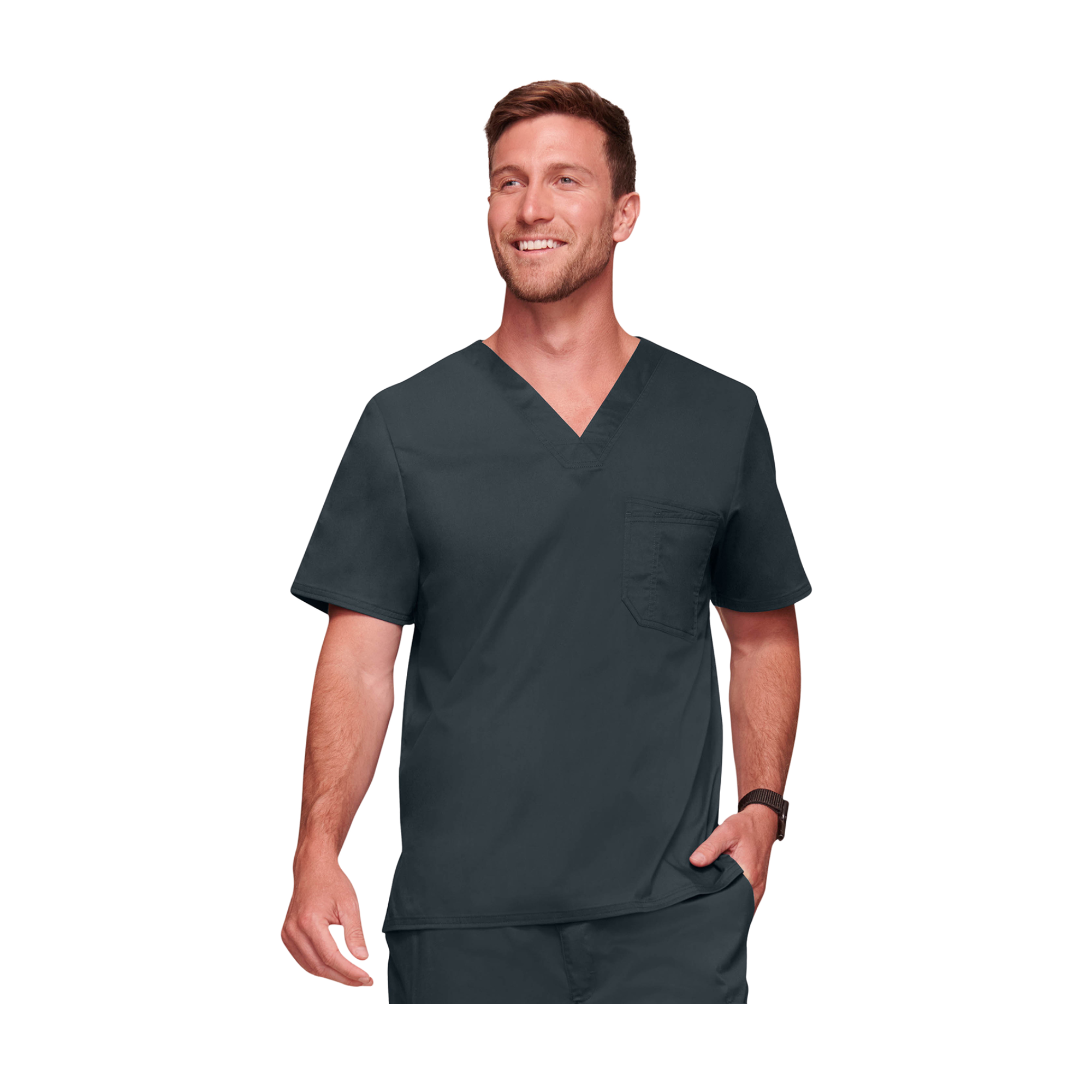 Tarbes - Fitted V-neck tunic - Men - Cherokee