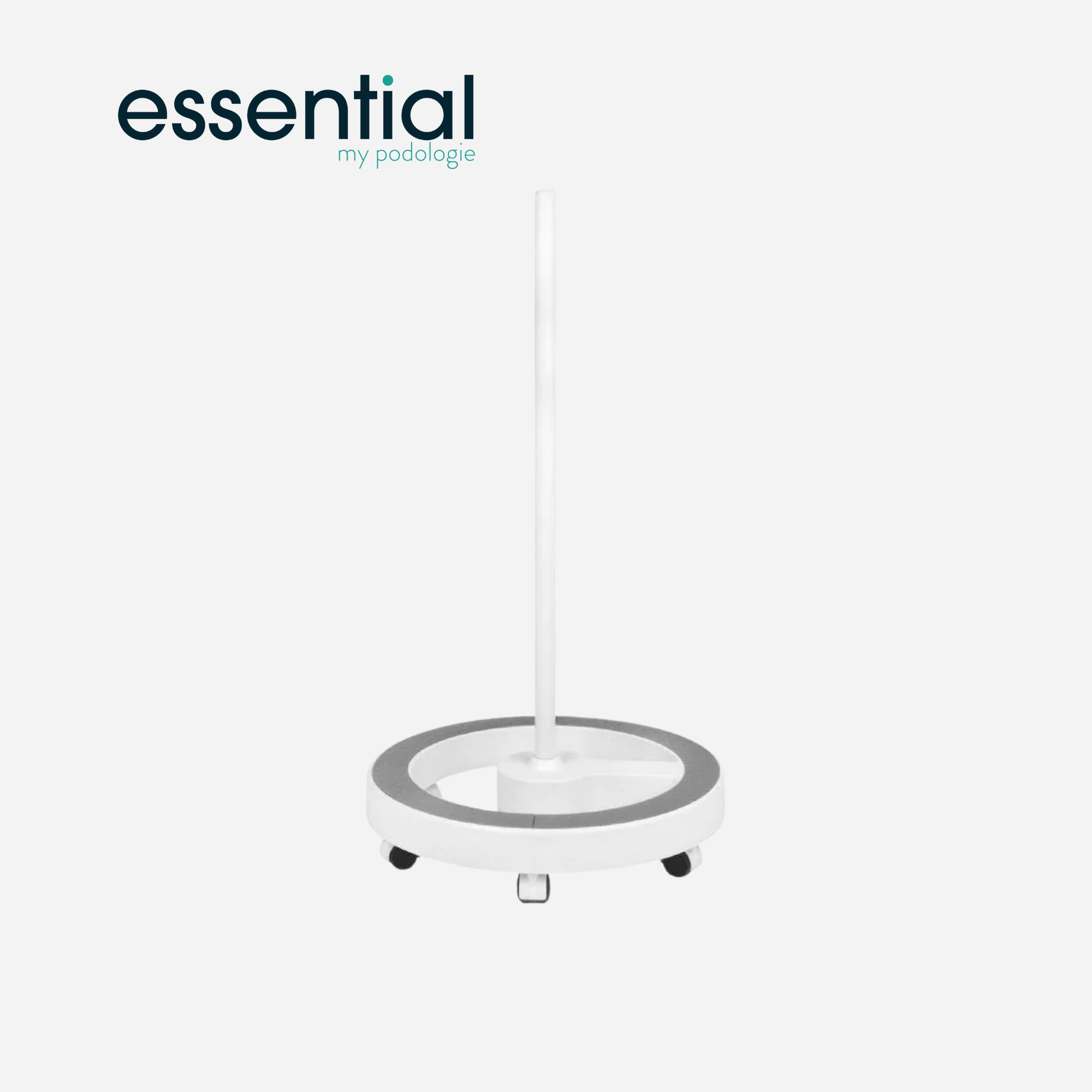 Trépied pour Lampe loupe Élégante - Blanc ou Noir - Essential by My Podologie