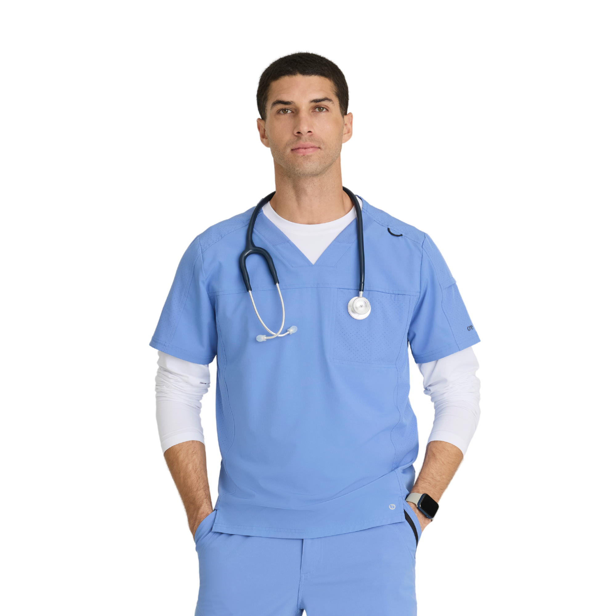 Velocity Top - Haut médical classique et élégant - Col V - Homme - Barco One BARCO ONE