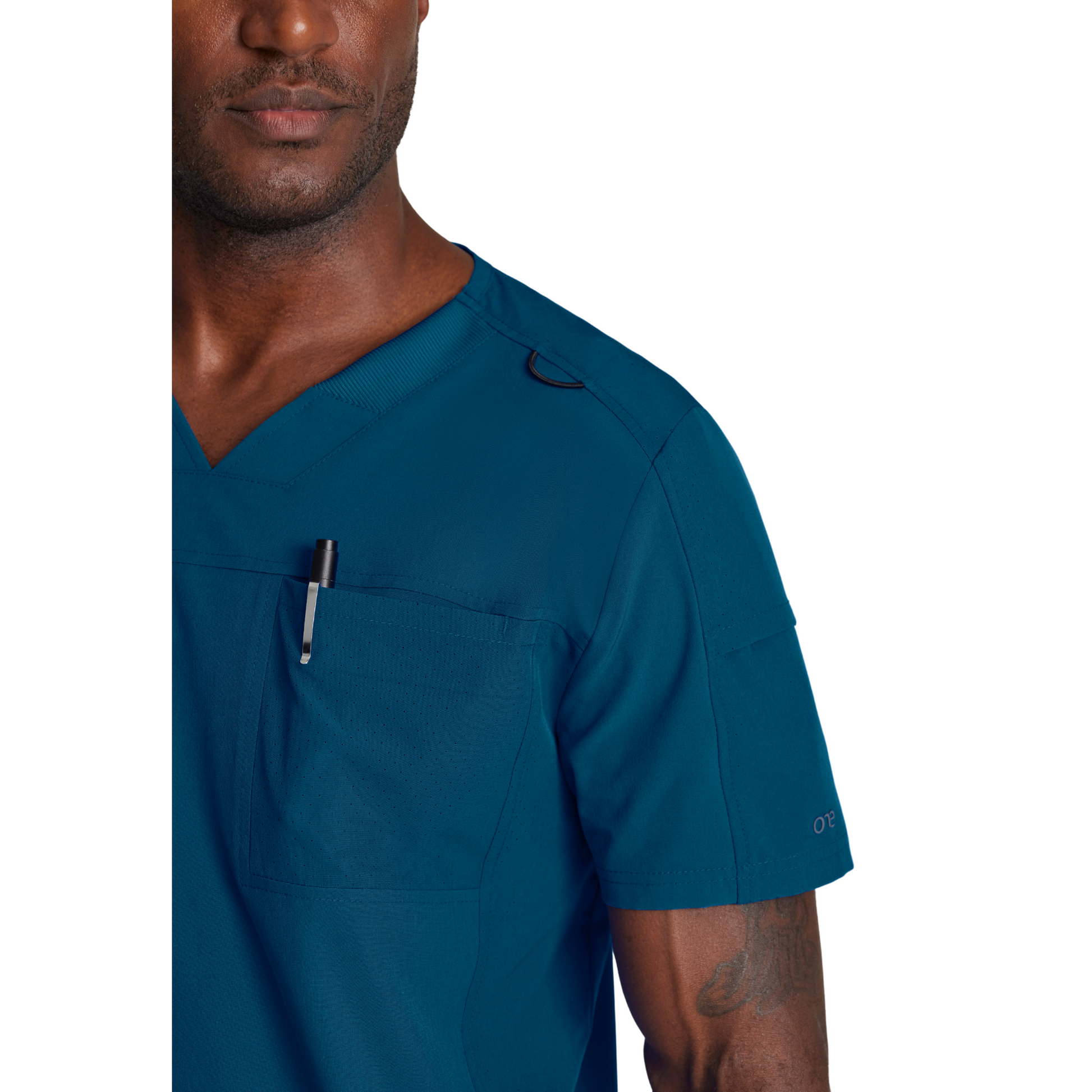 Velocity Top - Haut médical classique et élégant - Col V - Homme - Barco One BARCO ONE